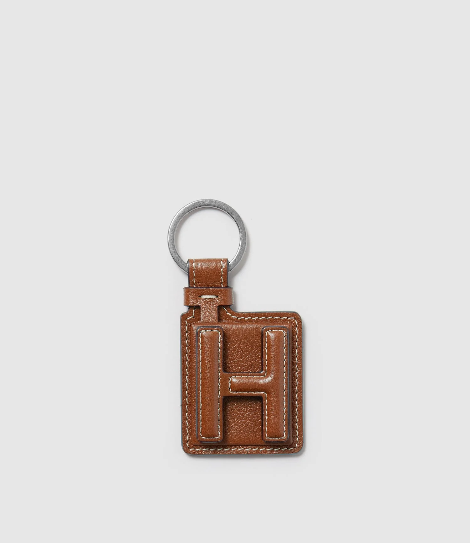 Metier - Letter Key Ring Buffalo Cognac - Image 9