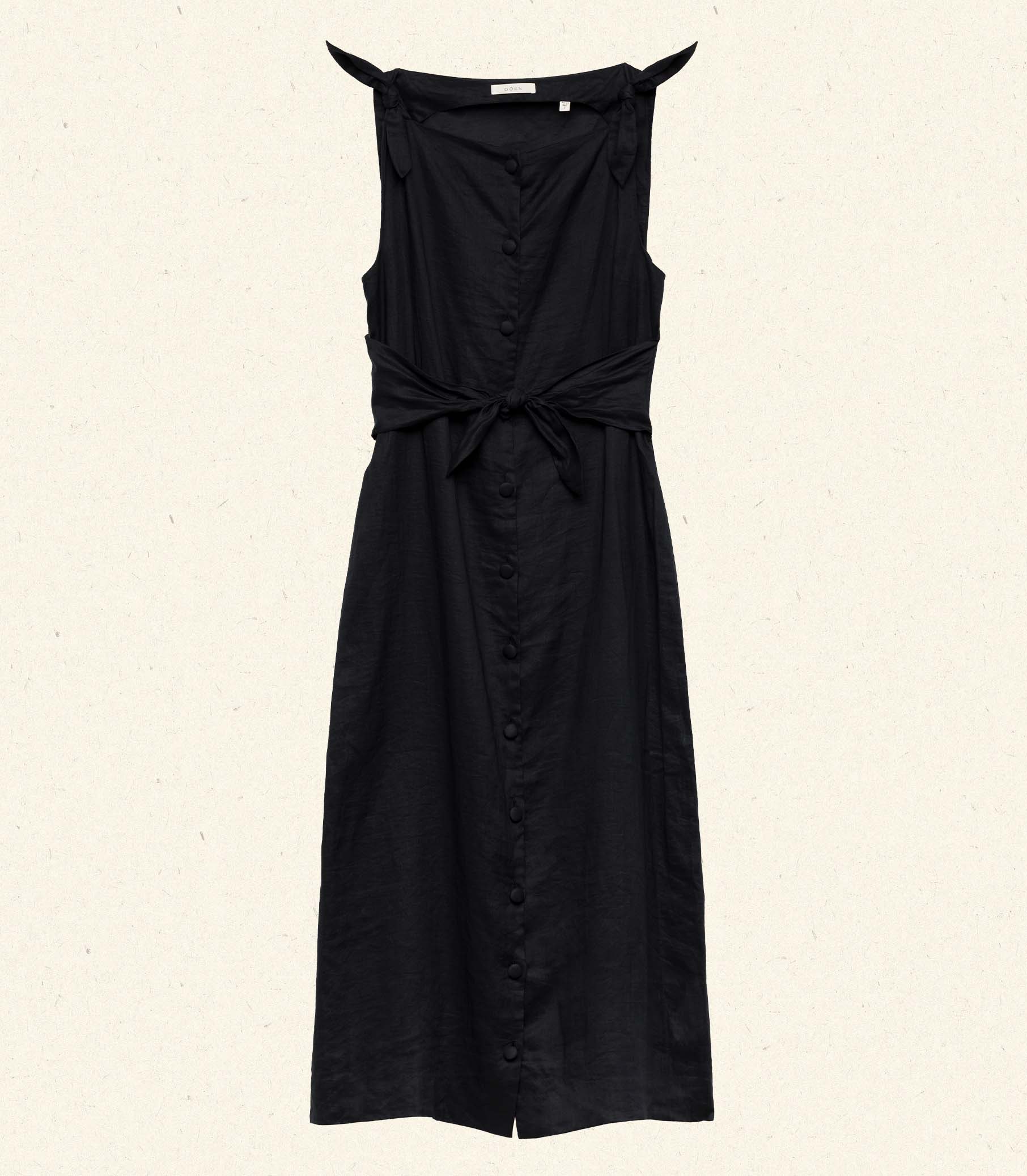 DÔEN - LEVINE DRESS -- BLACK - Image 4