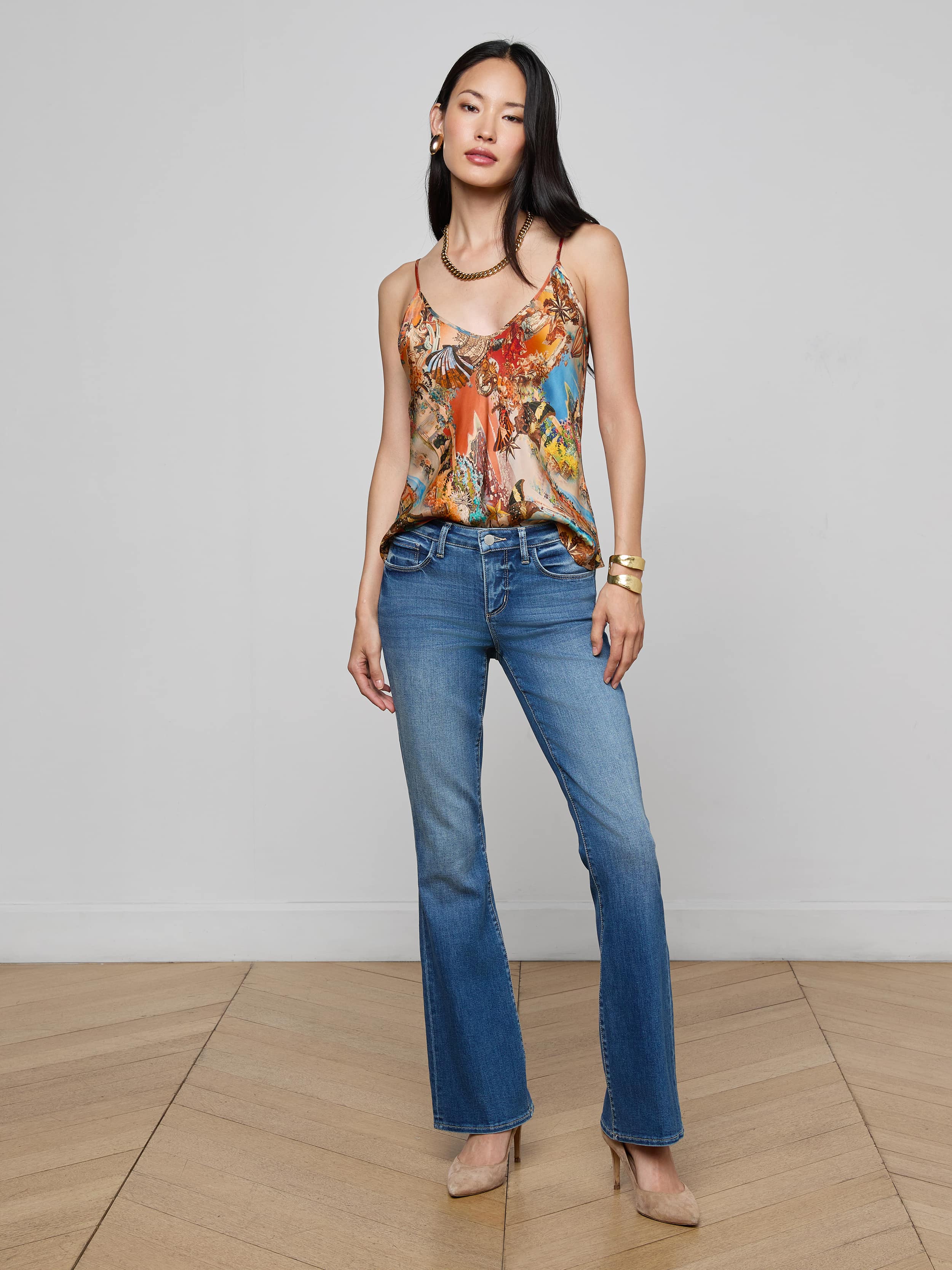 L'AGENCE - Lexi Satin Camisole - Image 4