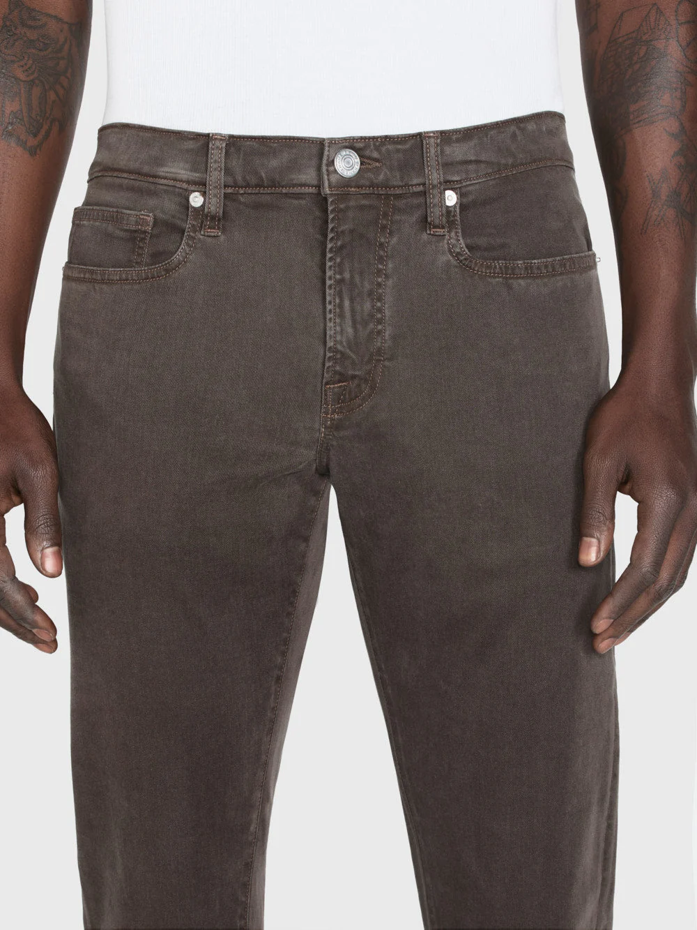 FRAME - L'Homme Slim Brushed Twill - Image 3