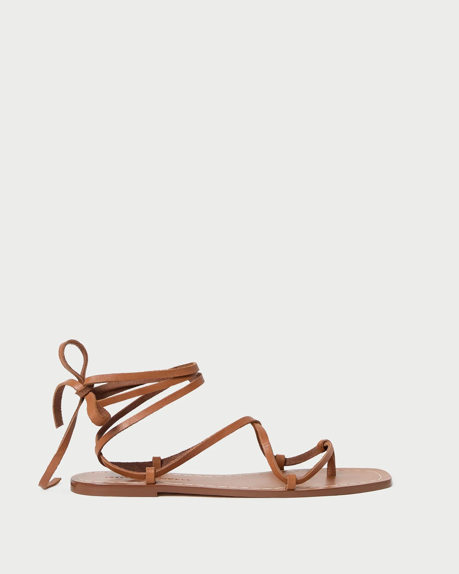 Loeffler Randall - Lianna Cognac Lace - Up Sandal - Image 3