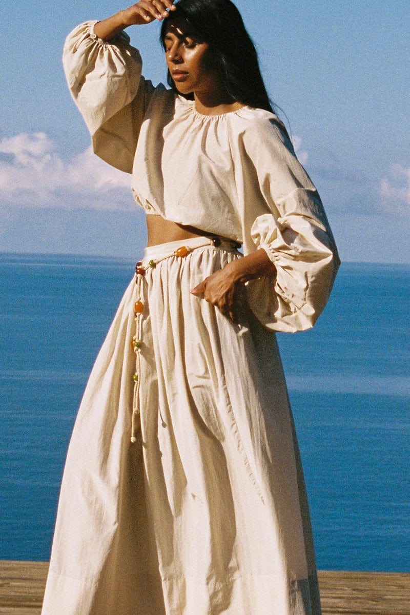 Faithfull - Lido Skirt Creme - Final Sale - Image 2