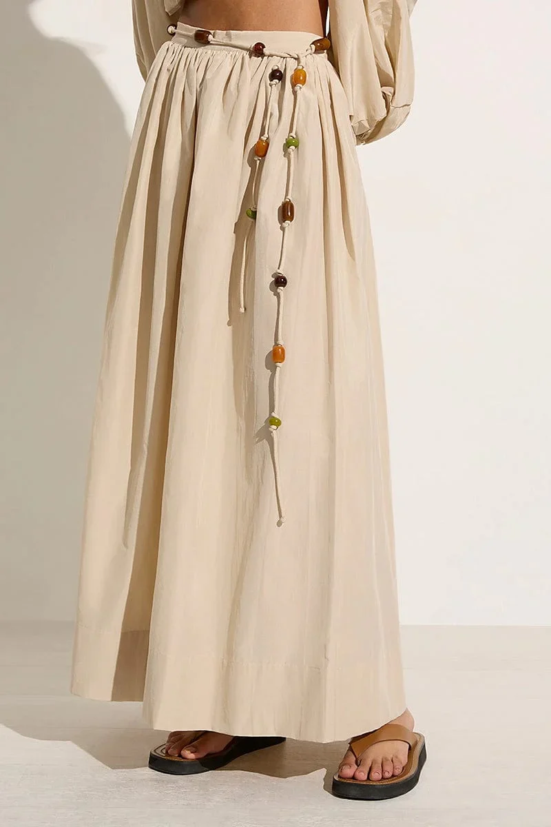 Faithfull - Lido Skirt Creme - Final Sale - Image 3