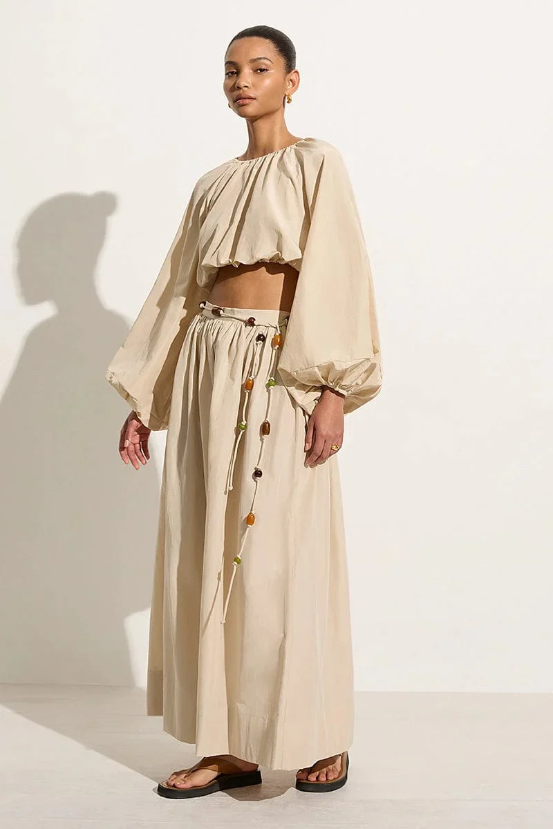 Faithfull - Lido Skirt Creme - Final Sale - Image 4