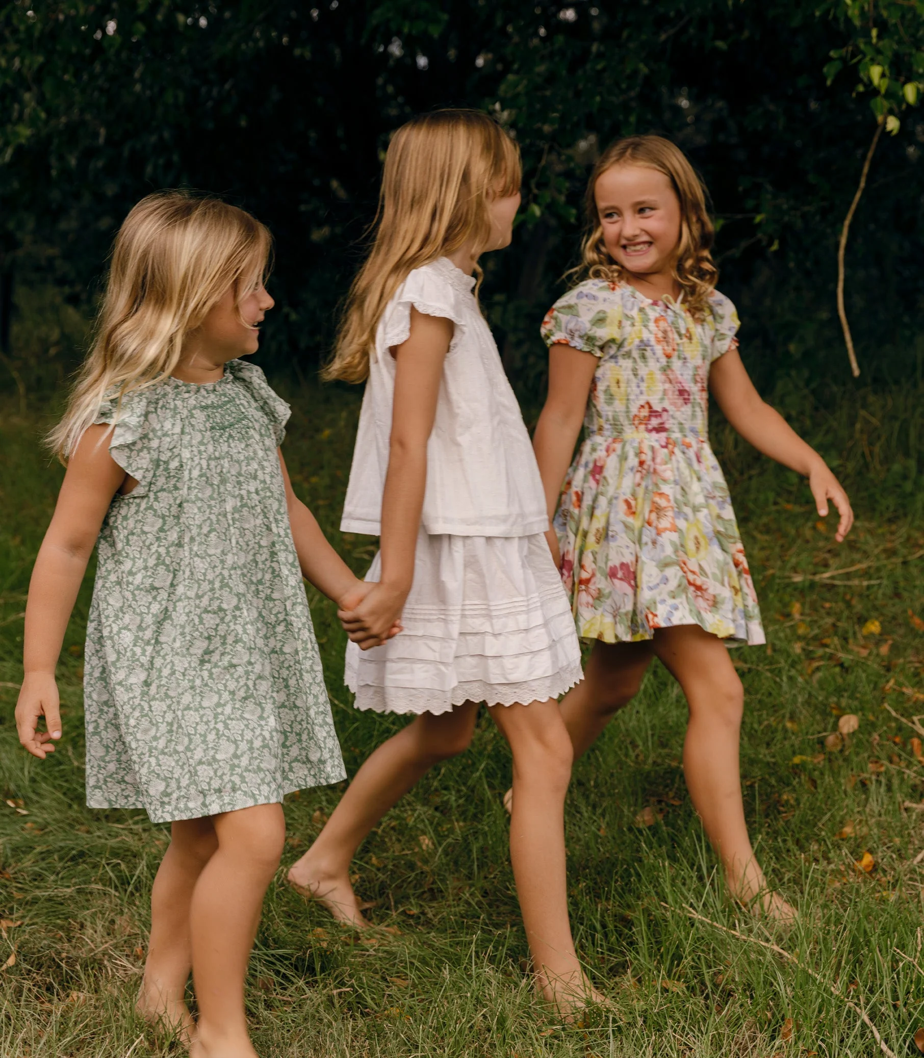 DÔEN - LIESEL DRESS -- PERIDOT TEA FLORAL - Image 6