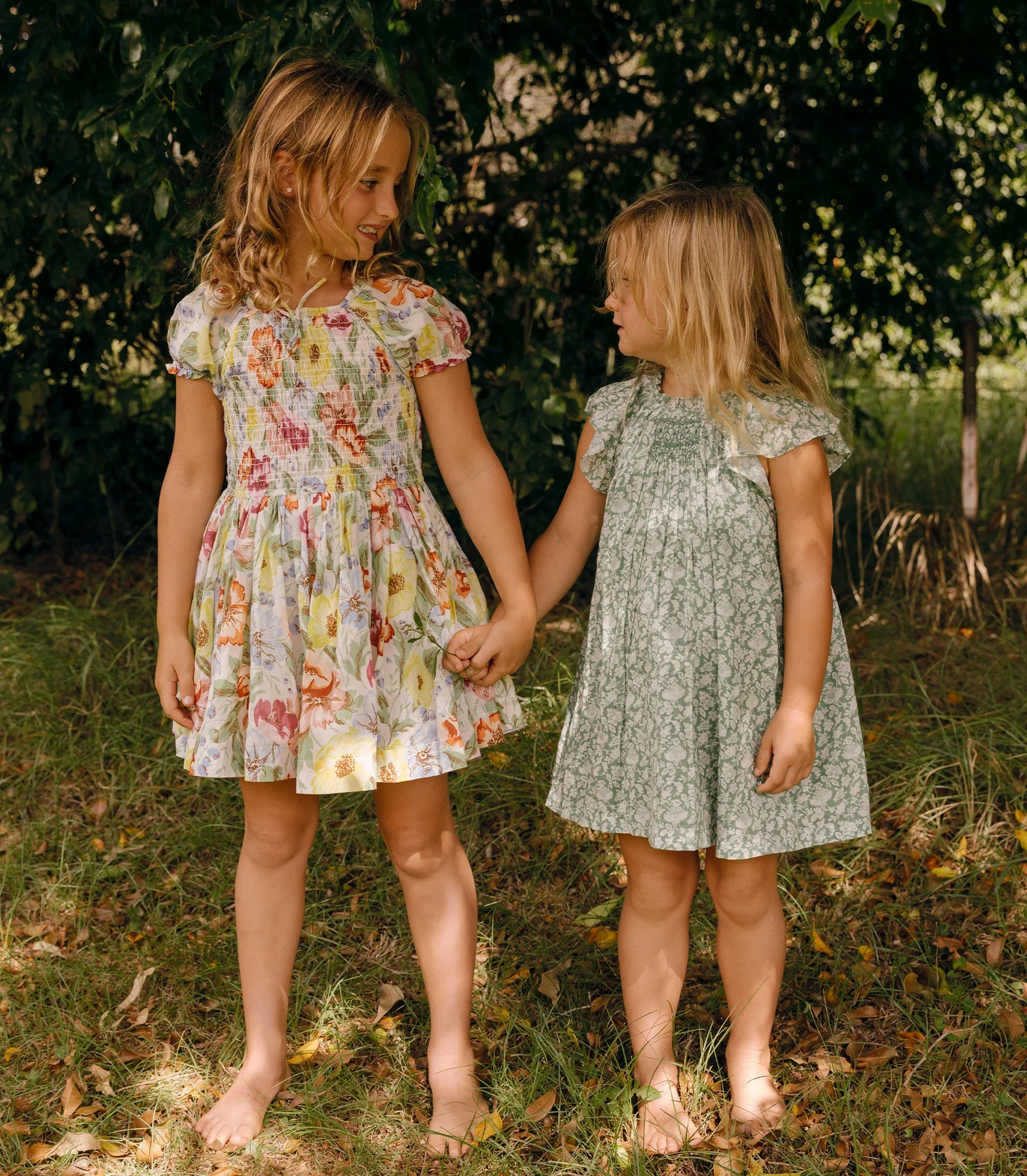 DÔEN - LIESEL DRESS -- PERIDOT TEA FLORAL - Image 7