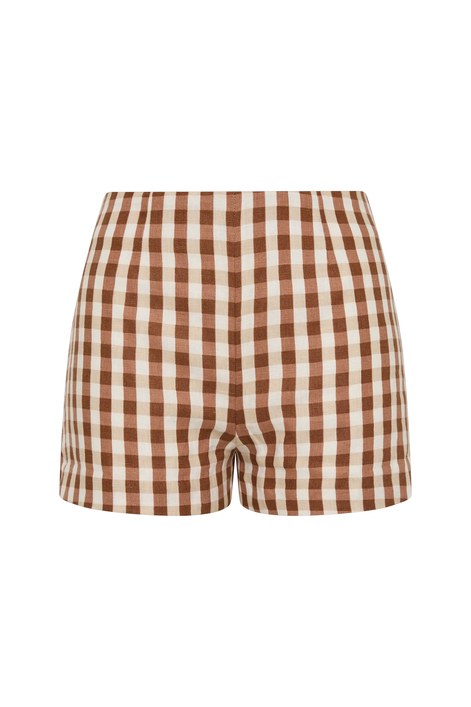 Faithfull - Lila Mini Short Gingham Cedar - Image 6