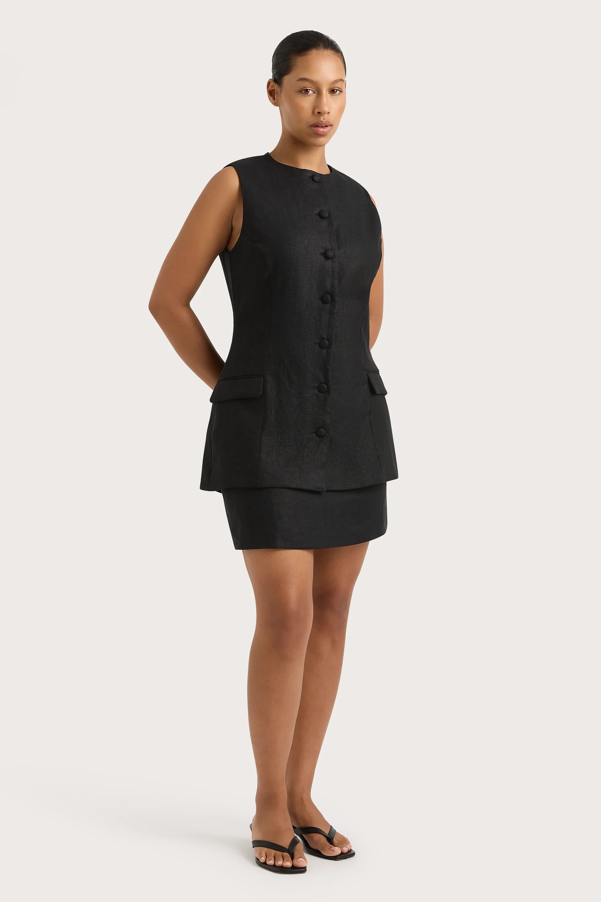 Faithfull - Lila Mini Shorts Black - Final Sale - Image 8