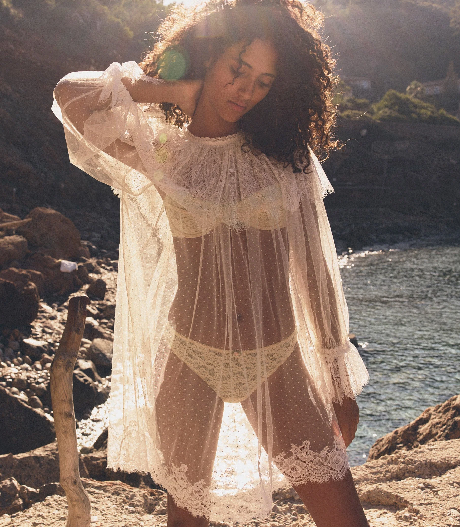 DÔEN - LILITH DRESS -- CREME DE LUNE - Image 5