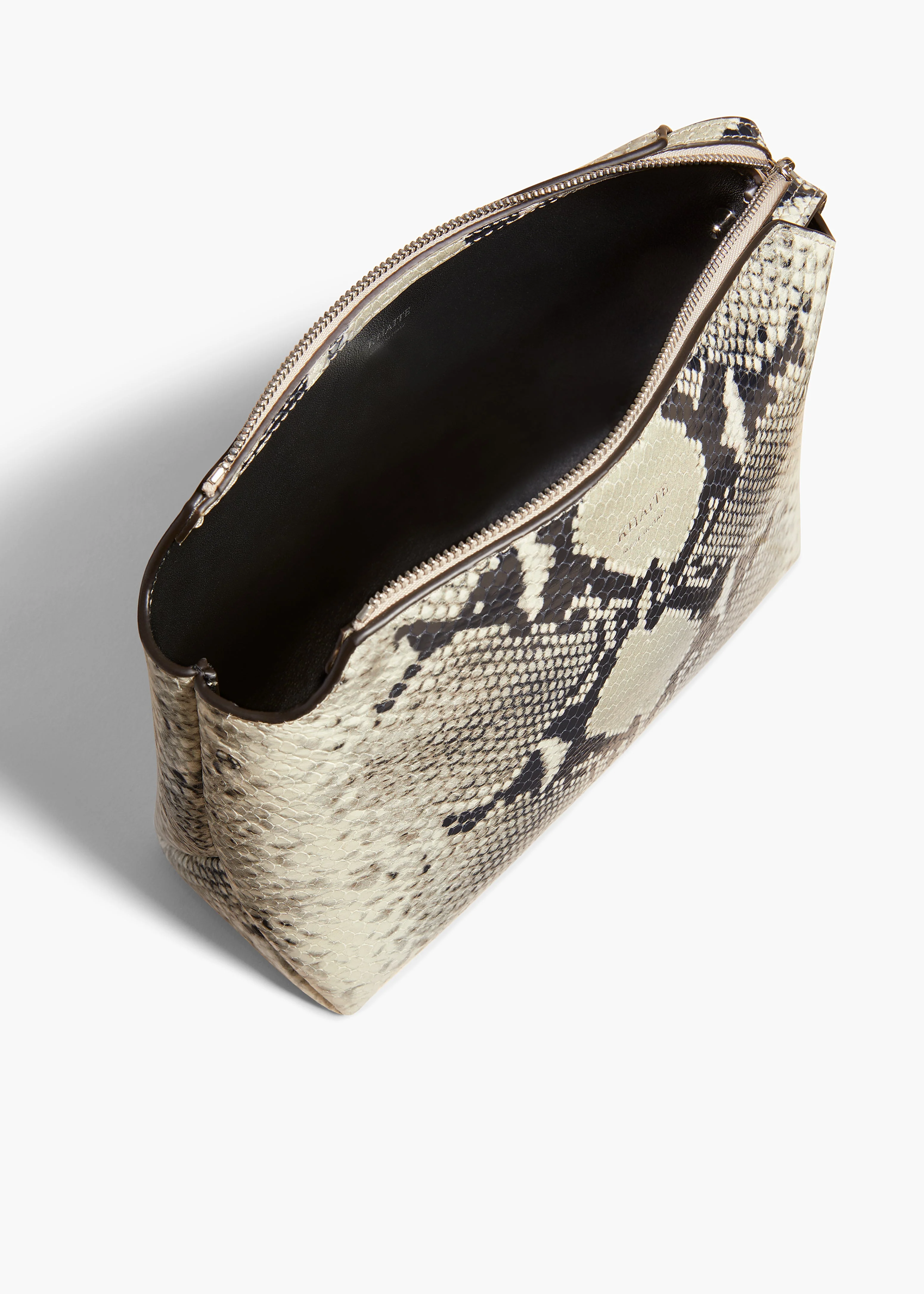 Khaite - Lina Crossbody Bag in Natural Python - Embossed Leather - Image 5