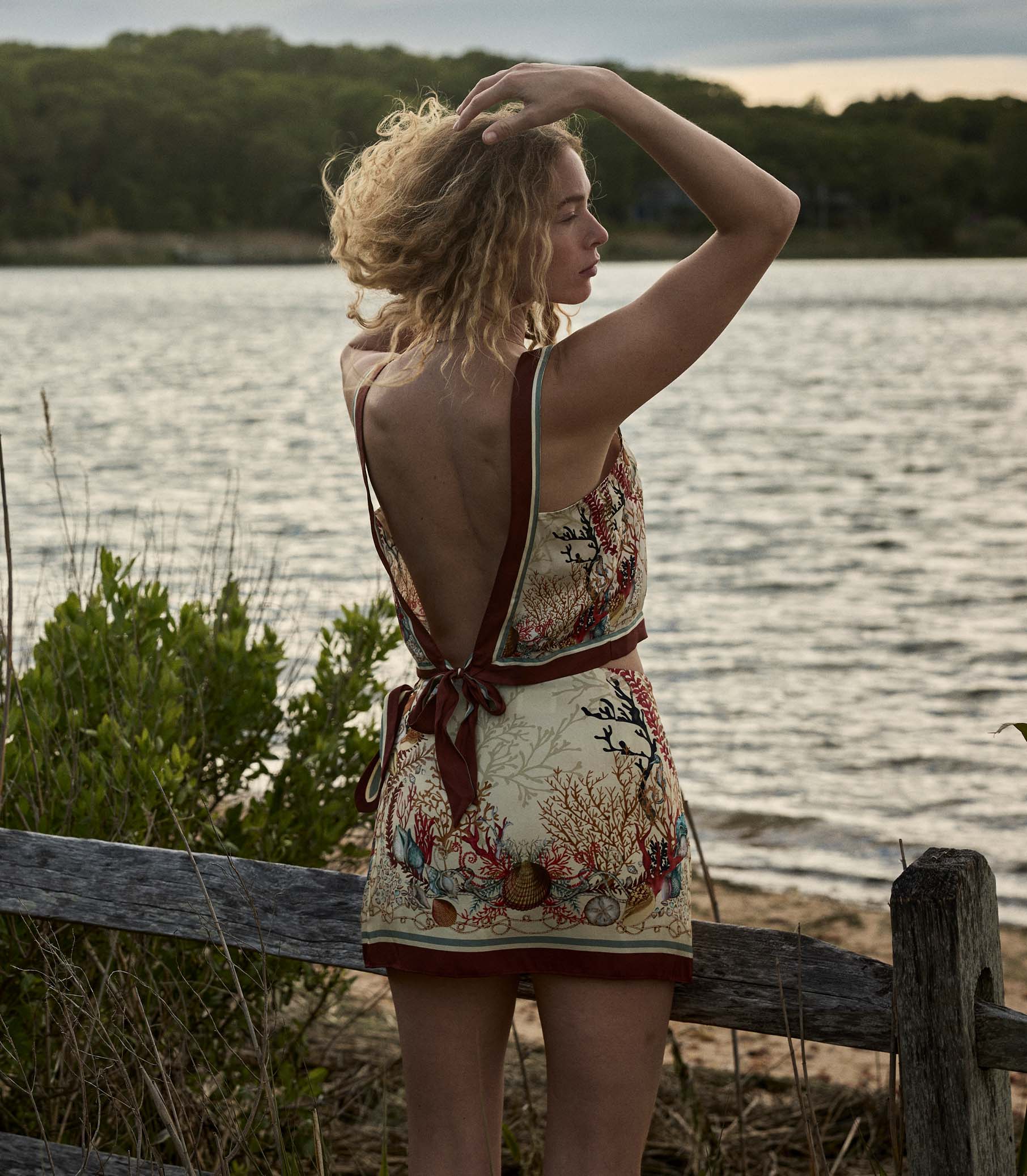 DÔEN - LINA SKIRT -- COQUILLAGES DES BIARRITZ - Image 4