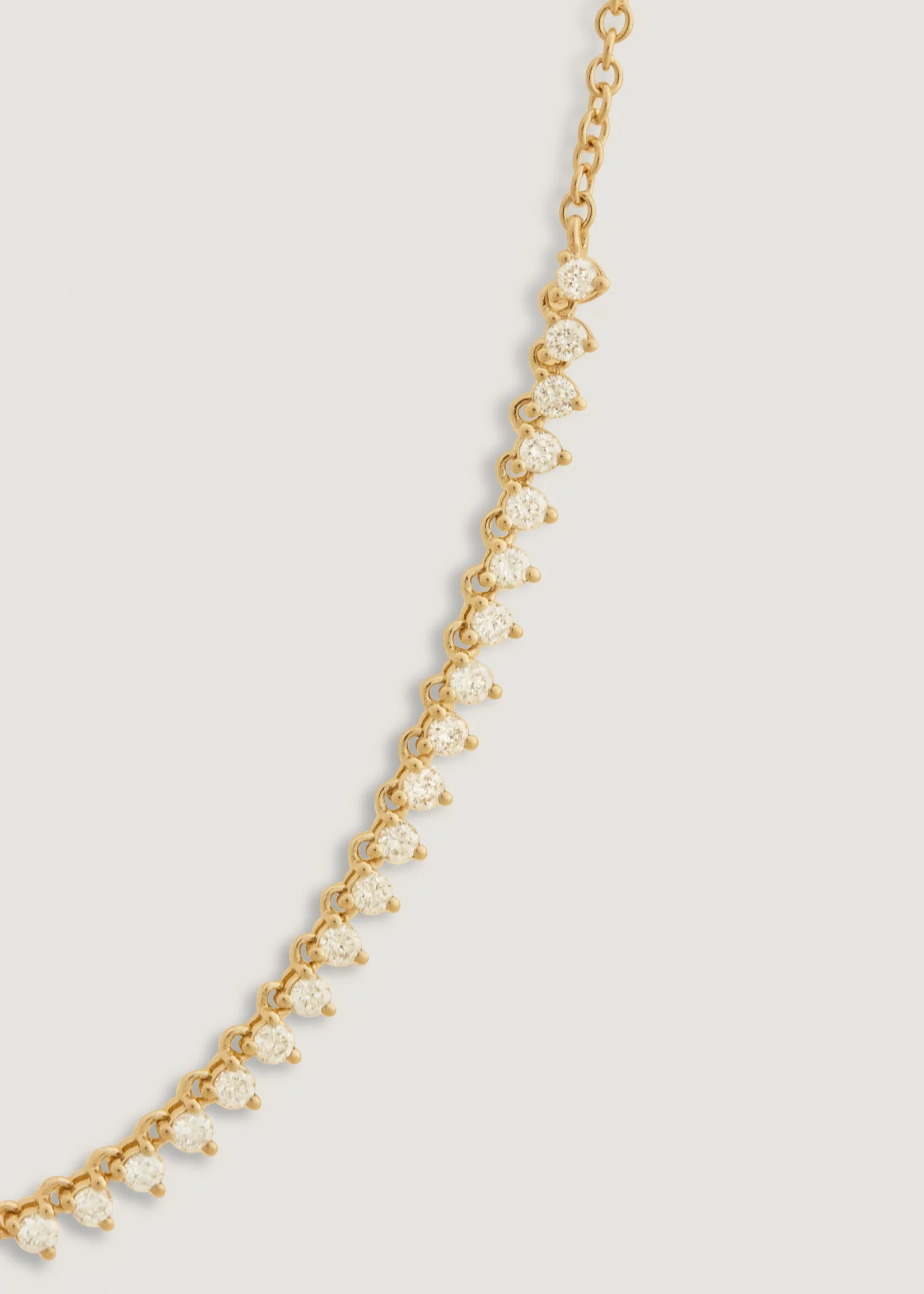 Kinn - Linea Diamond Row Necklace - Image 3