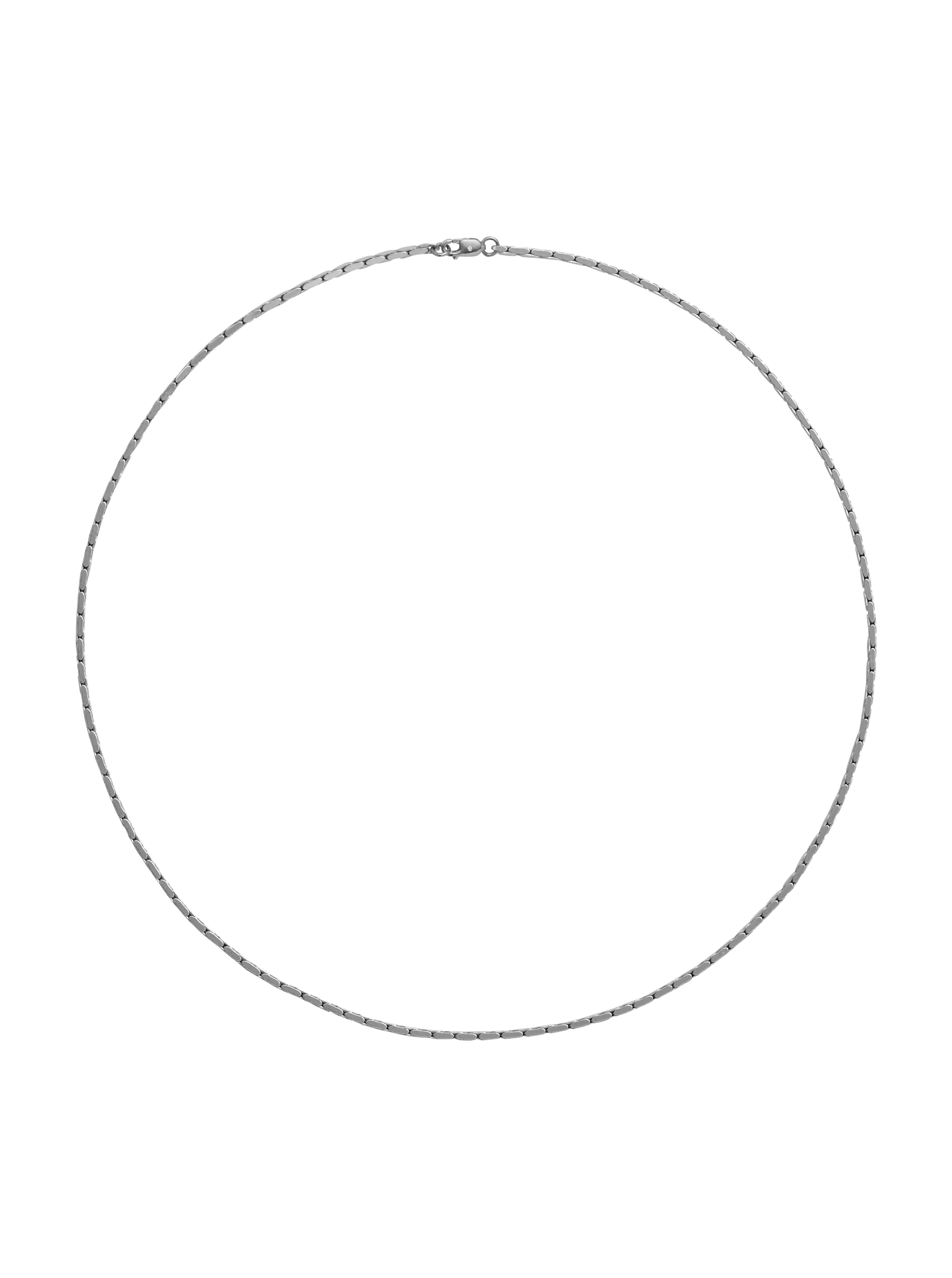 Dorsey - LINNEA, LAB DIAMOND SILVER CHAIN NECKLACE