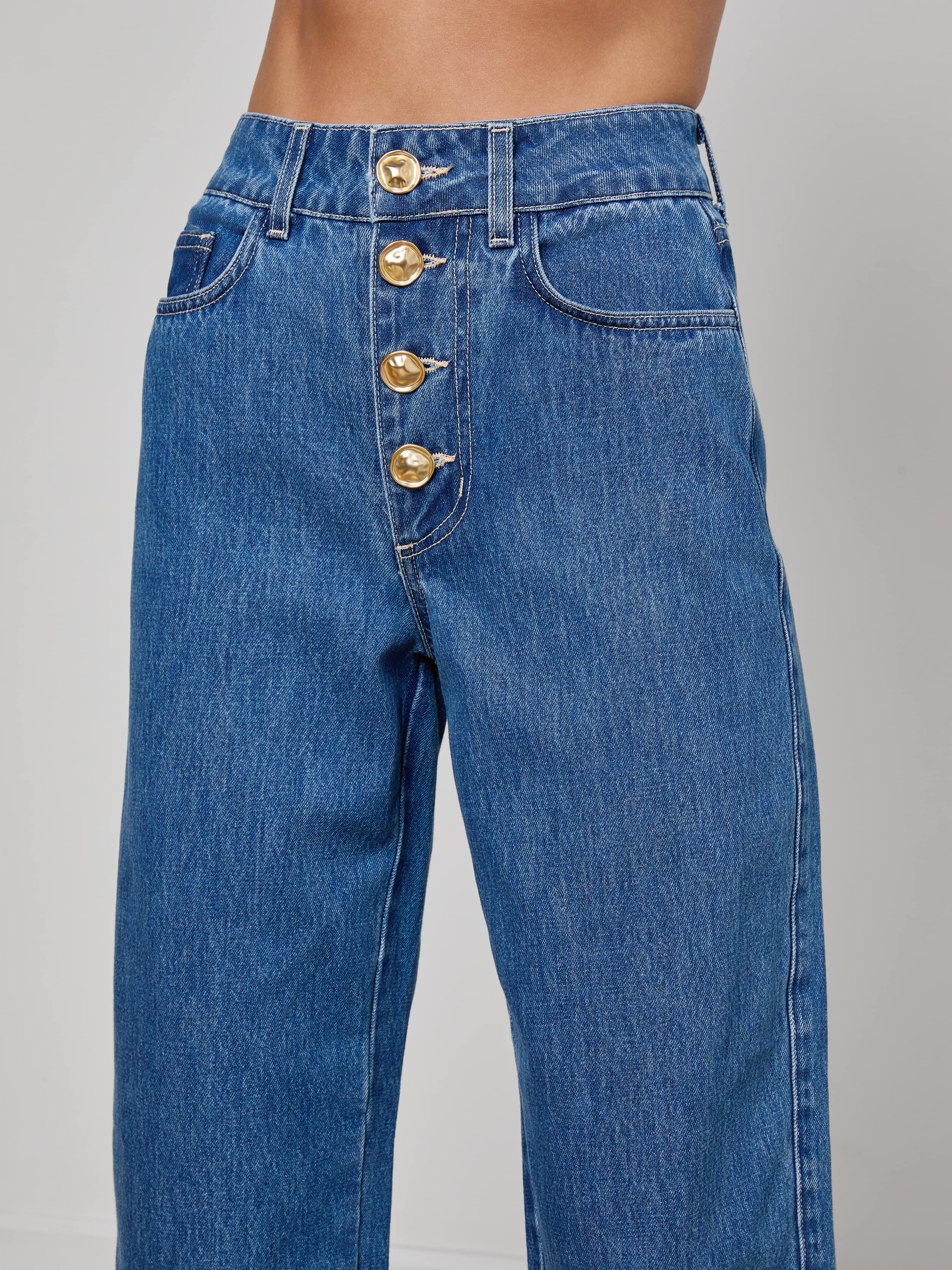 L'AGENCE - Liora Cropped Jean - Image 5