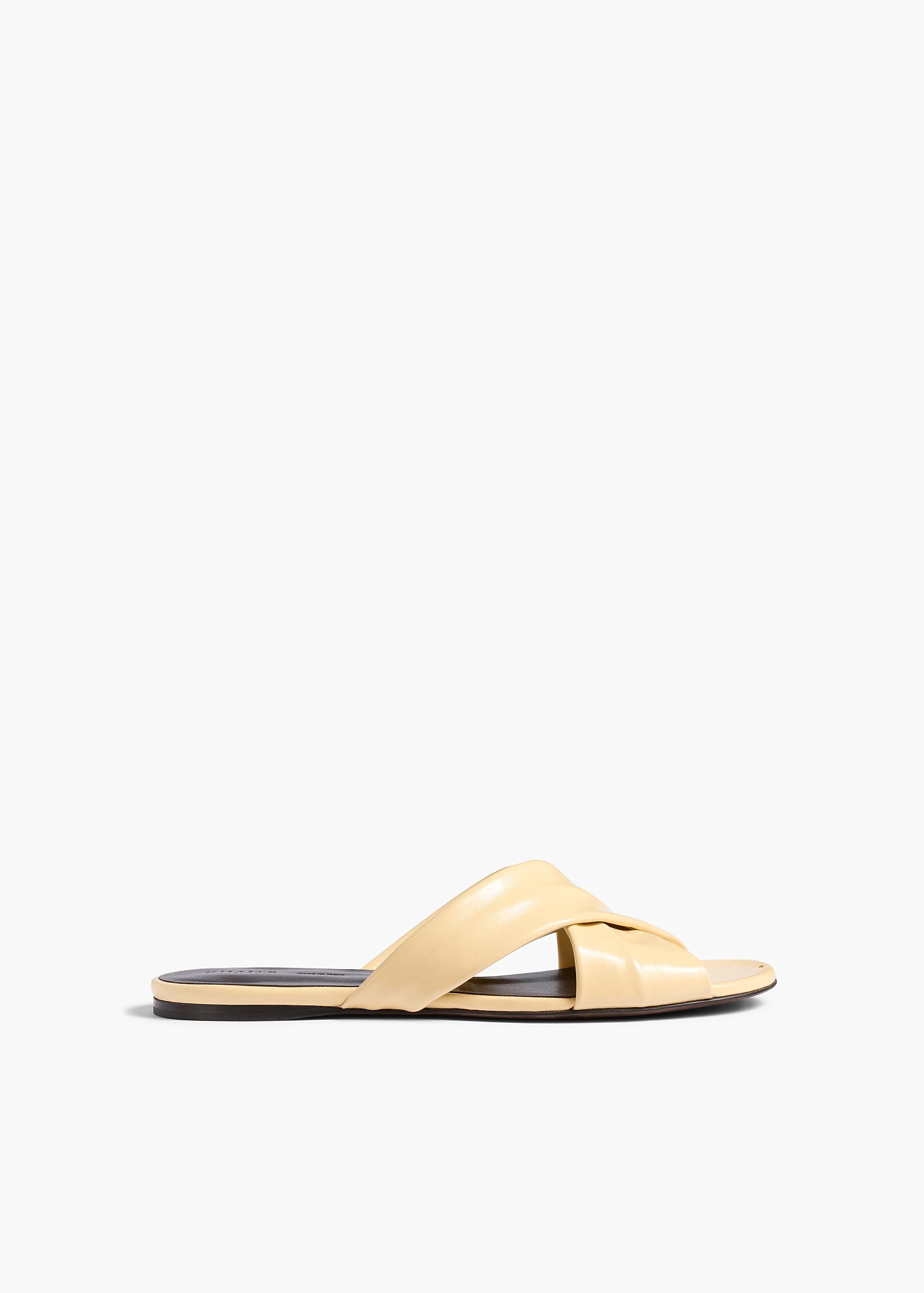 Khaite - Liria Flat Sandal in Butter Glazed Leather - Image 7