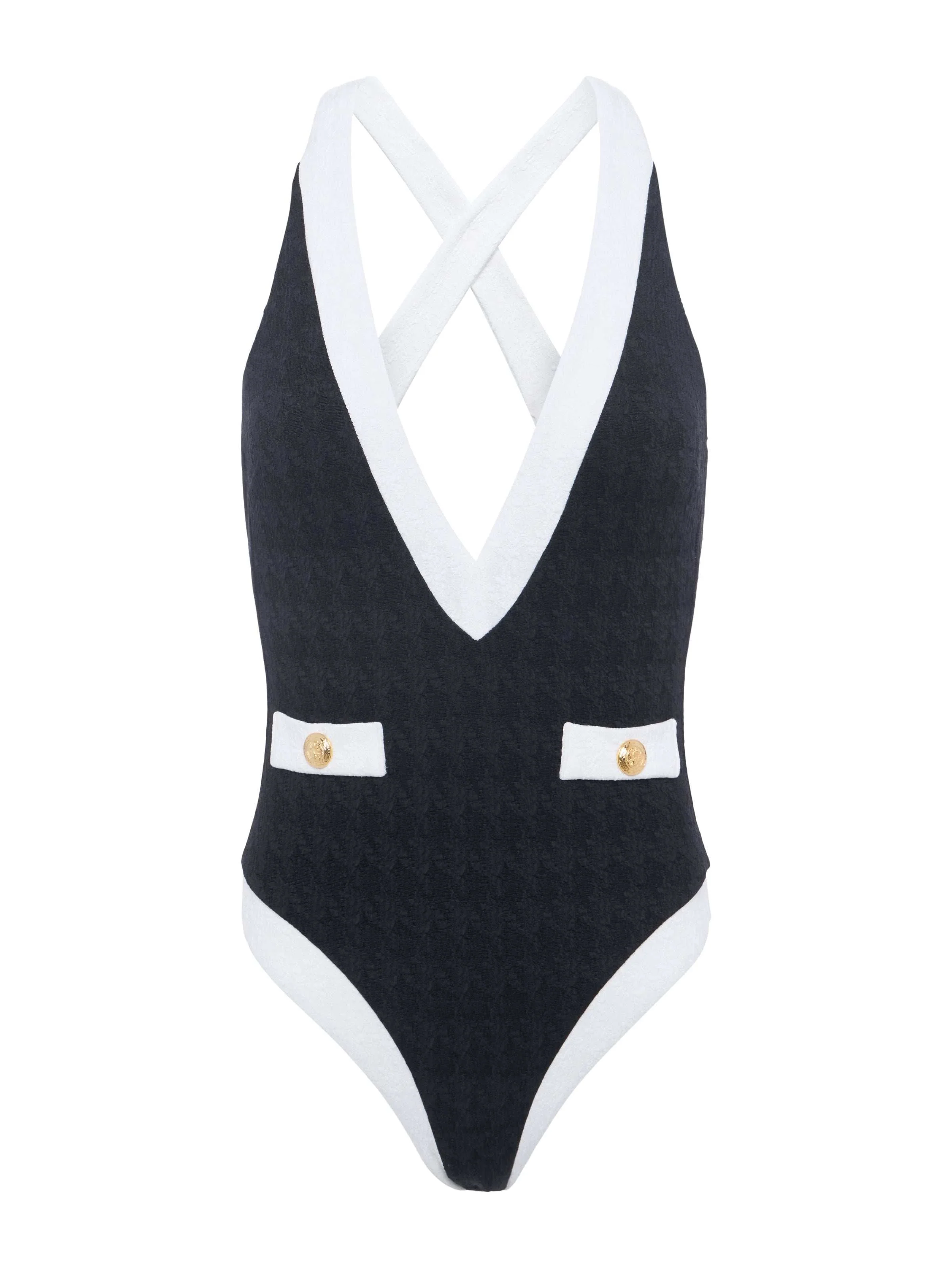 L'AGENCE - Lisa Plunge One - Piece Swimsuit - Image 6