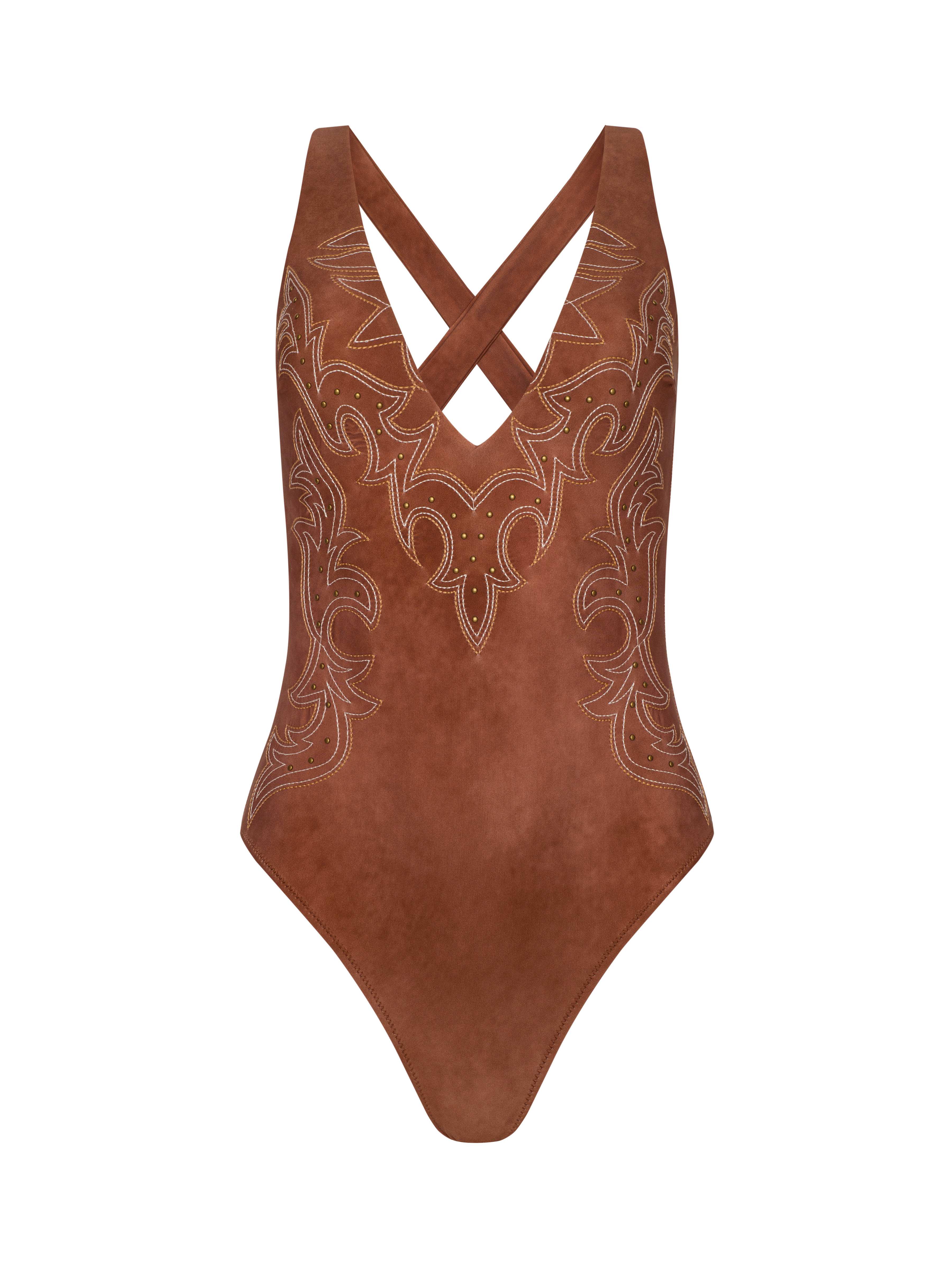 L'AGENCE - Lisa Plunge One - Piece Swimsuit - Image 16