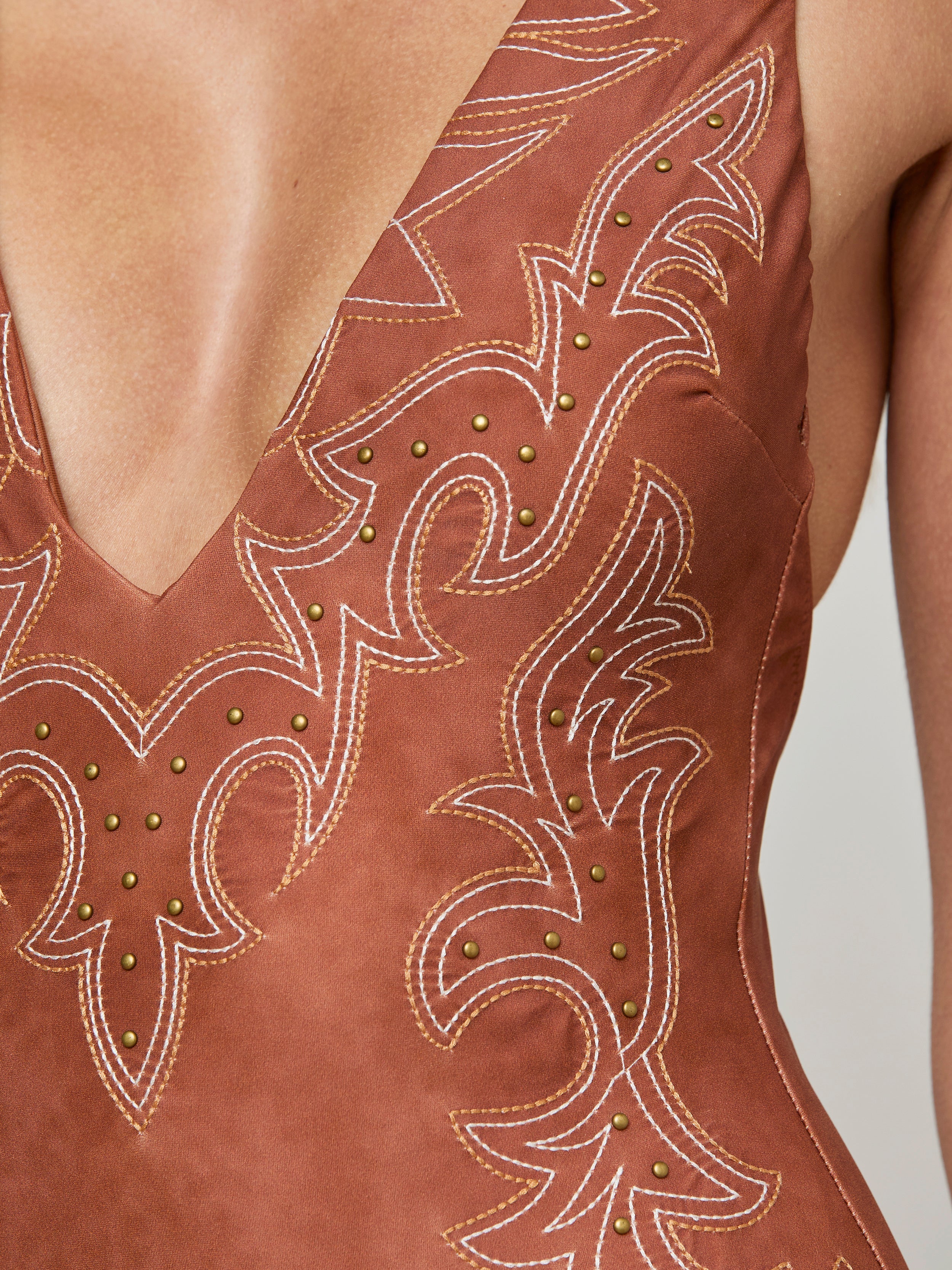 L'AGENCE - Lisa Plunge One - Piece Swimsuit - Image 2