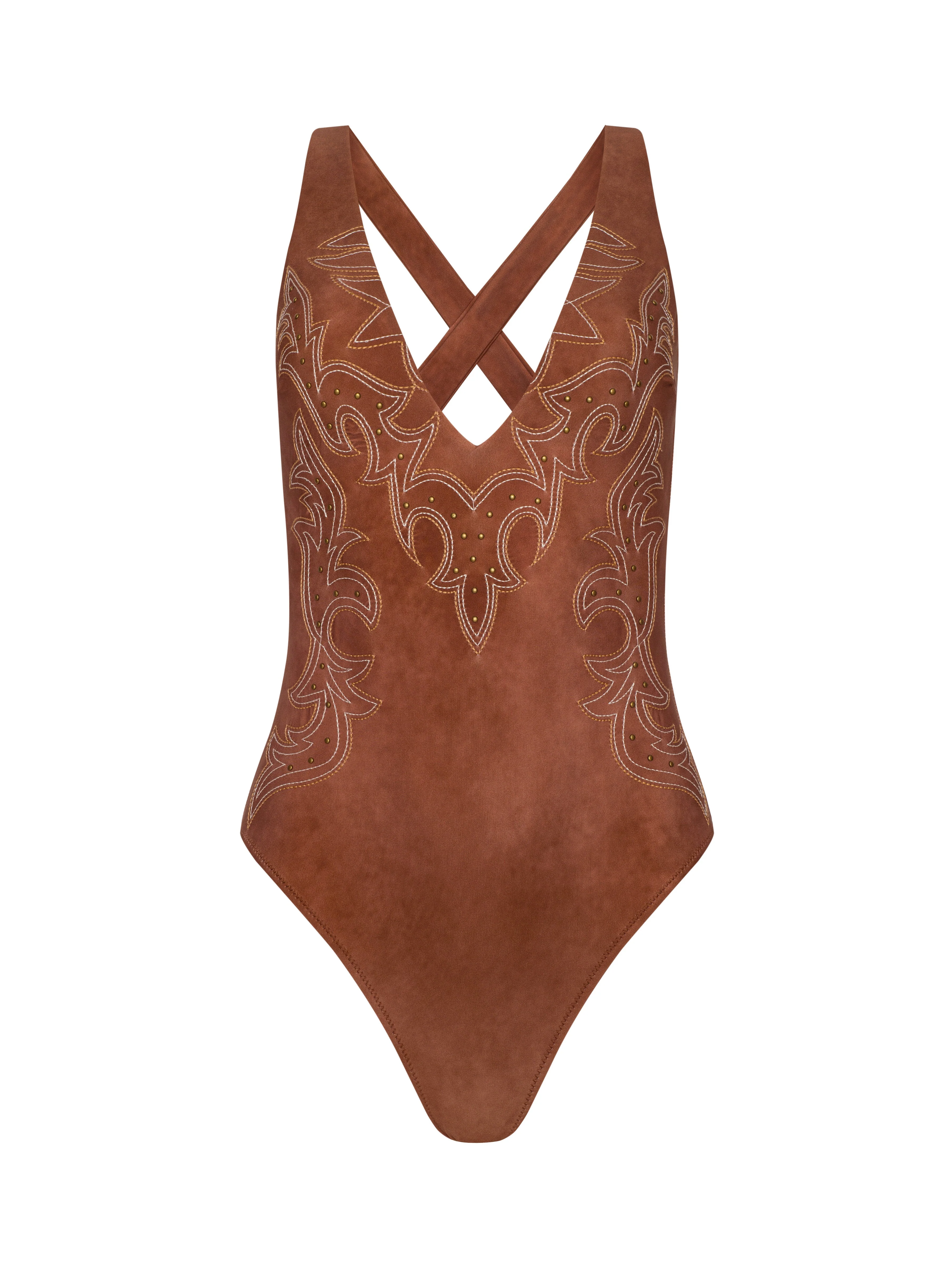 L'AGENCE - Lisa Plunge One - Piece Swimsuit - Image 8