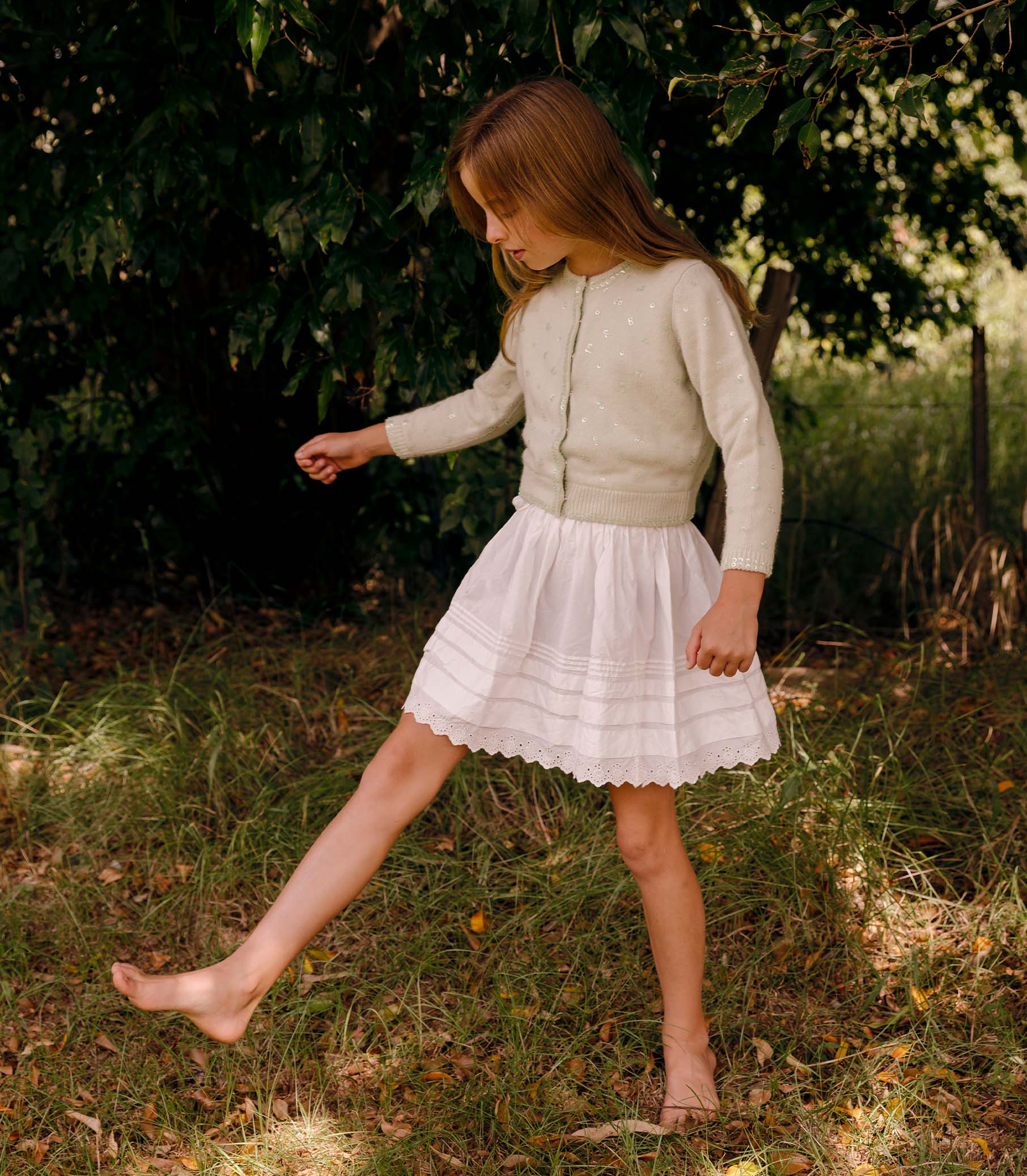 DÔEN - LITTLE SEBASTIANE SKIRT -- SALT