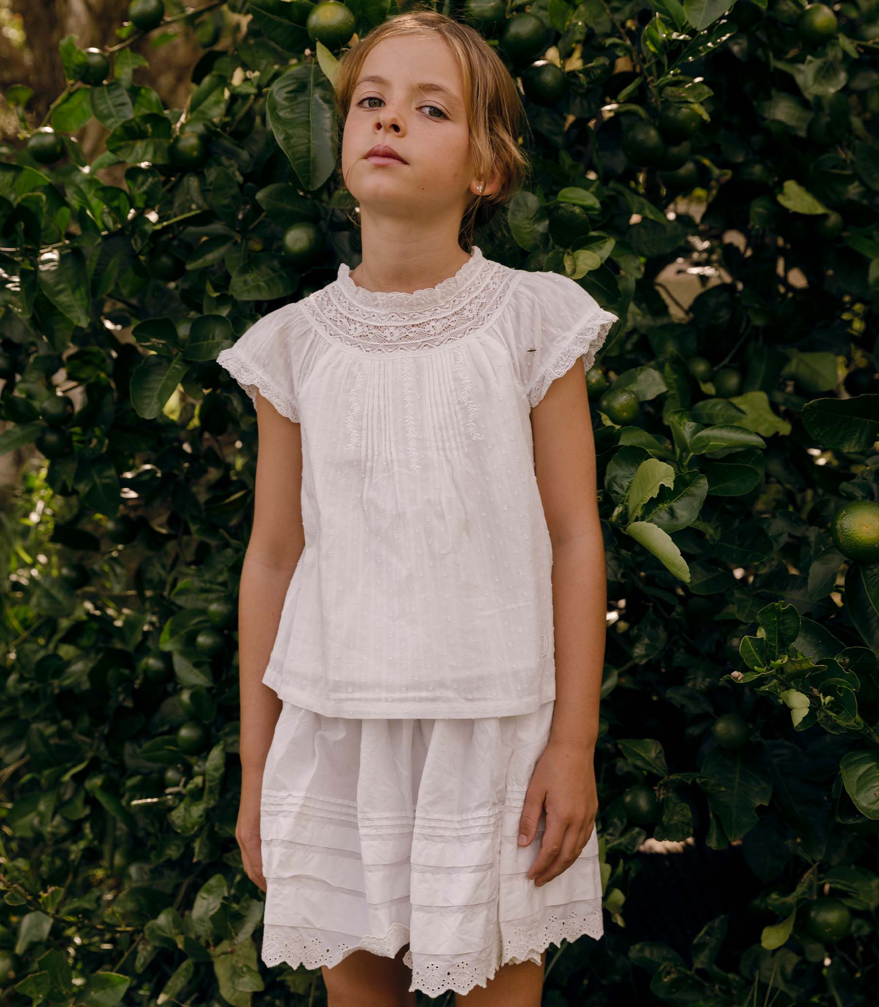 DÔEN - LITTLE SEBASTIANE SKIRT -- SALT - Image 6