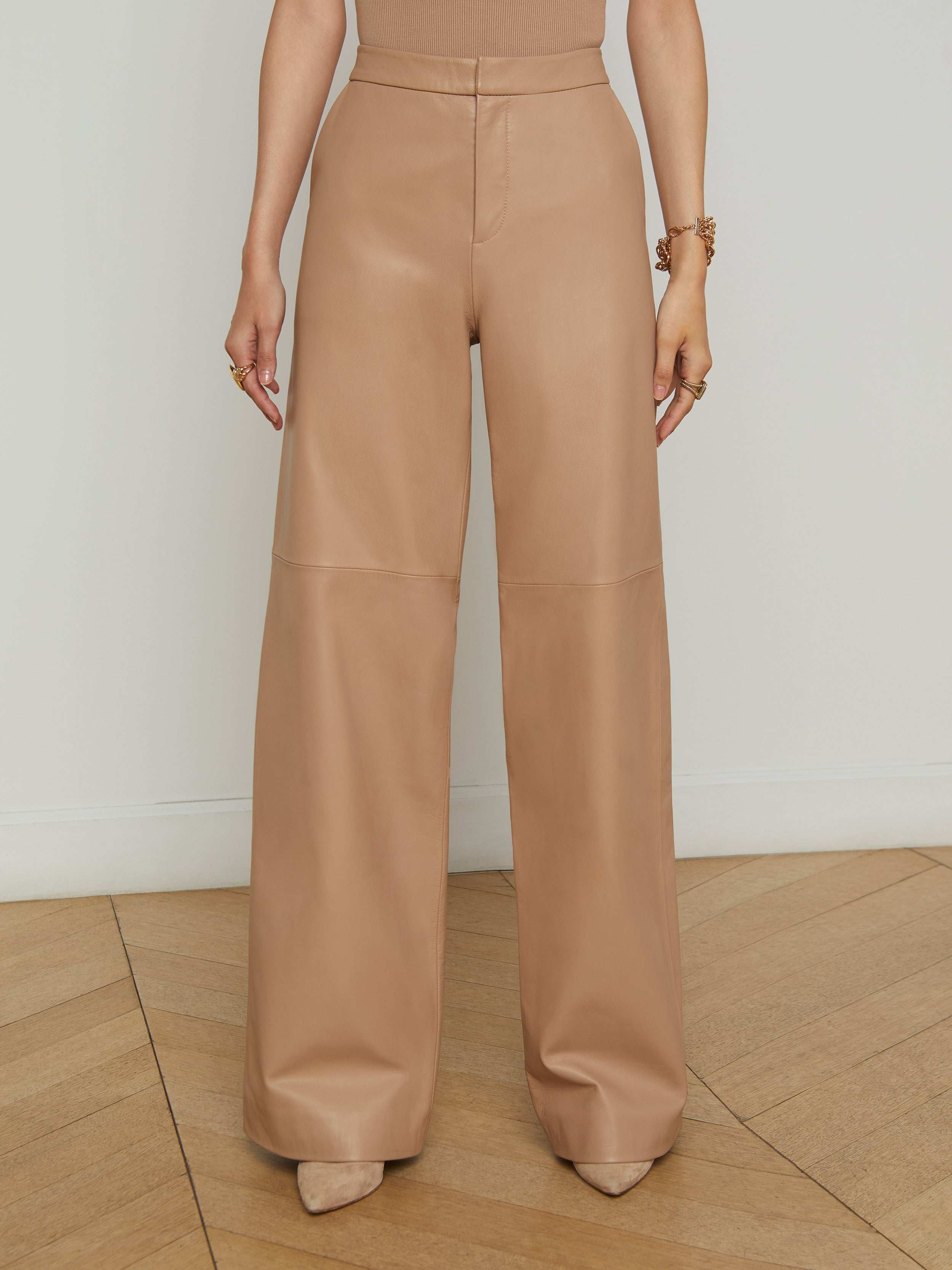 L'AGENCE - Livvy Leather Trouser - Image 8