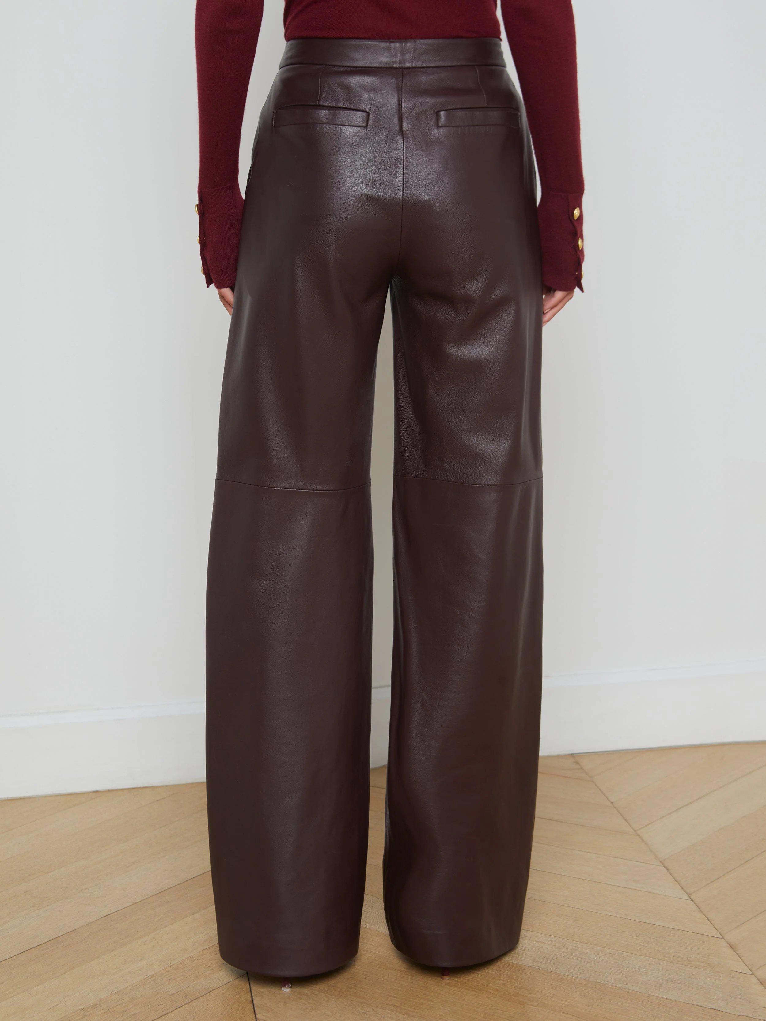 L'AGENCE - Livvy Leather Trouser - Image 11