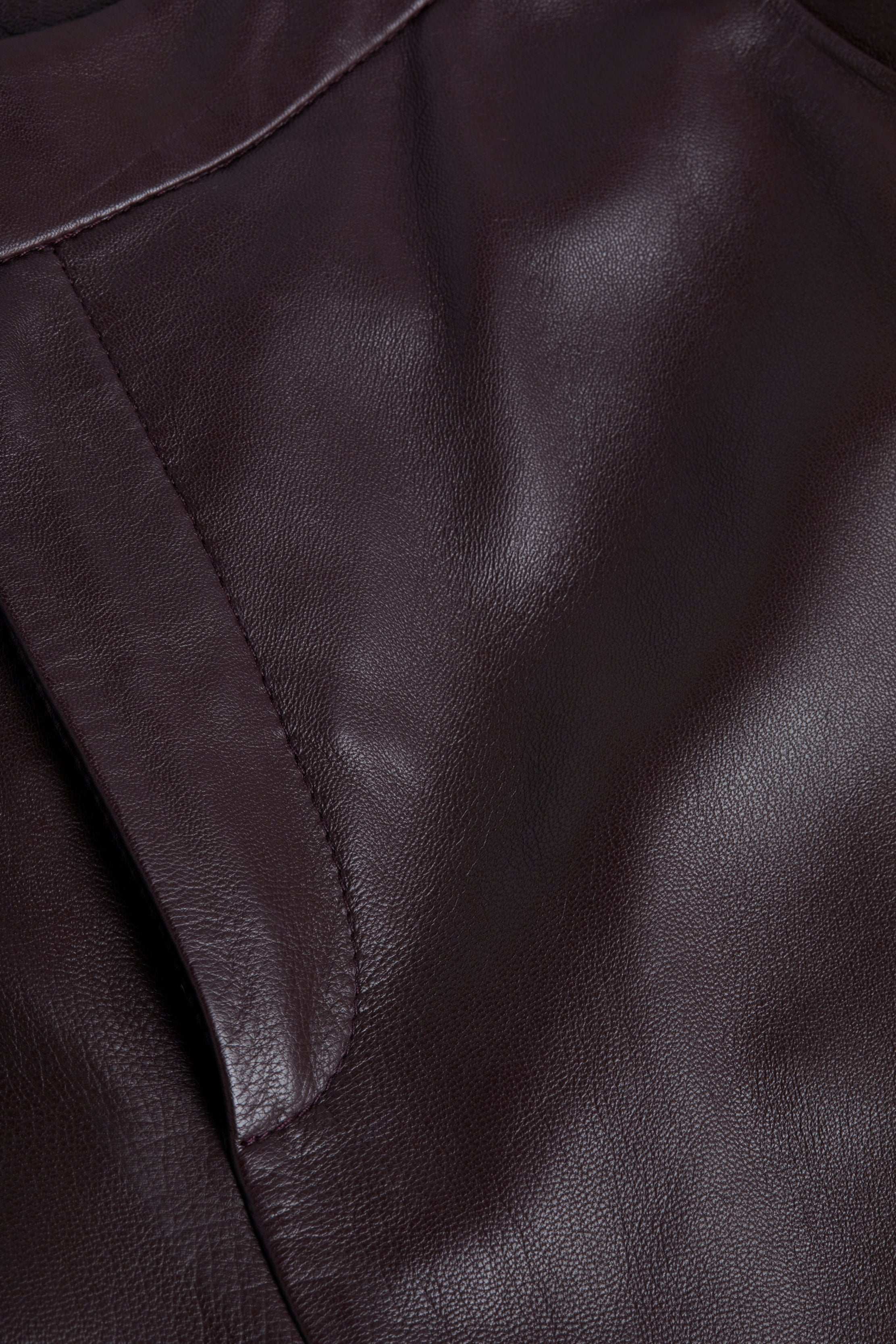 L'AGENCE - Livvy Leather Trouser - Image 12