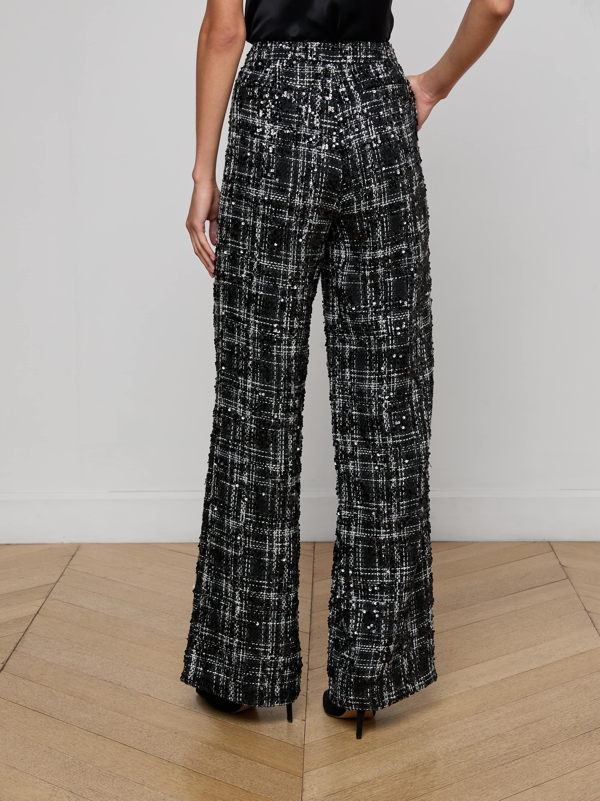 L'AGENCE - Livvy Tweed Trouser - Image 4