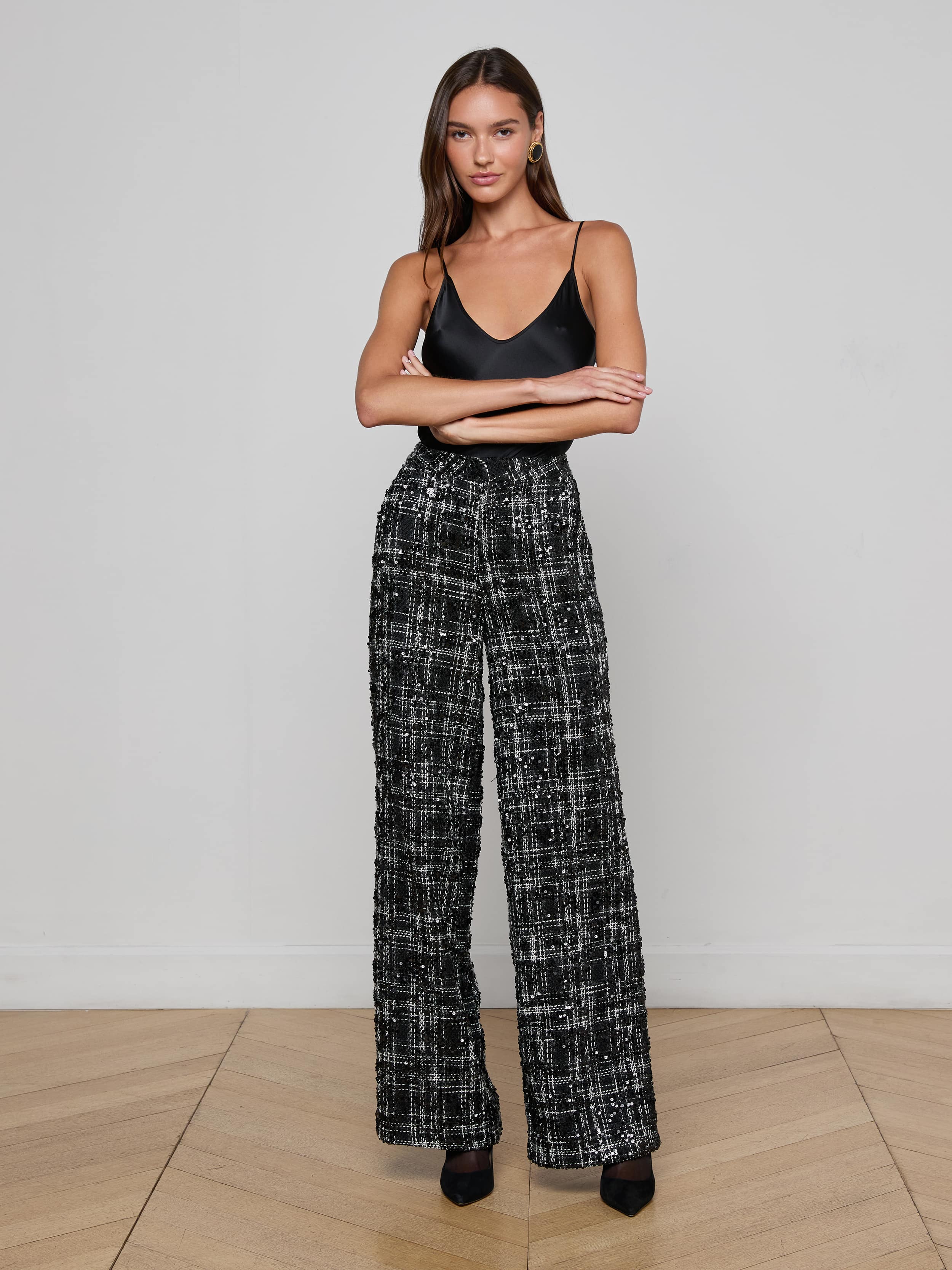 L'AGENCE - Livvy Tweed Trouser - Image 7