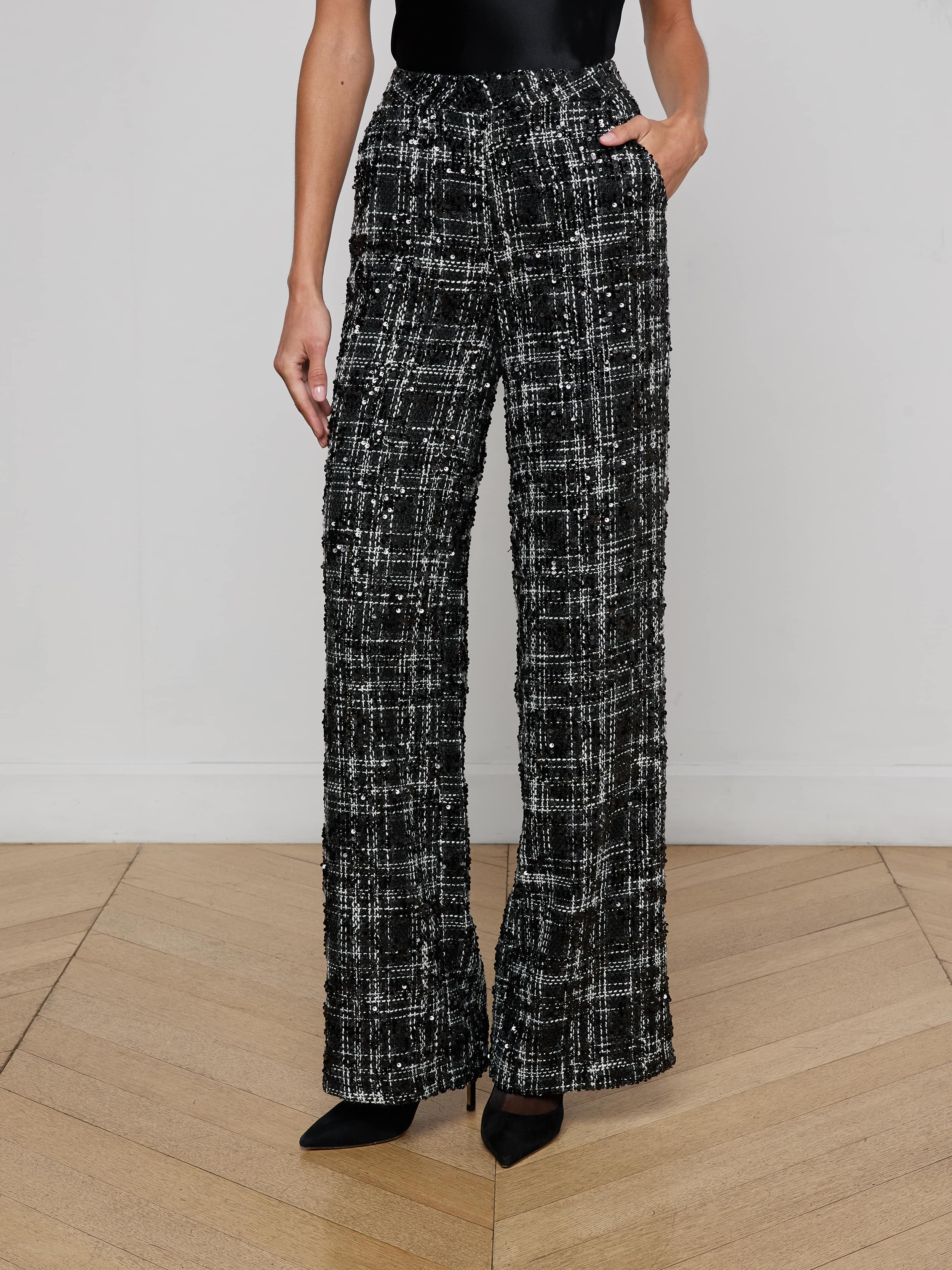 L'AGENCE - Livvy Tweed Trouser - Image 8