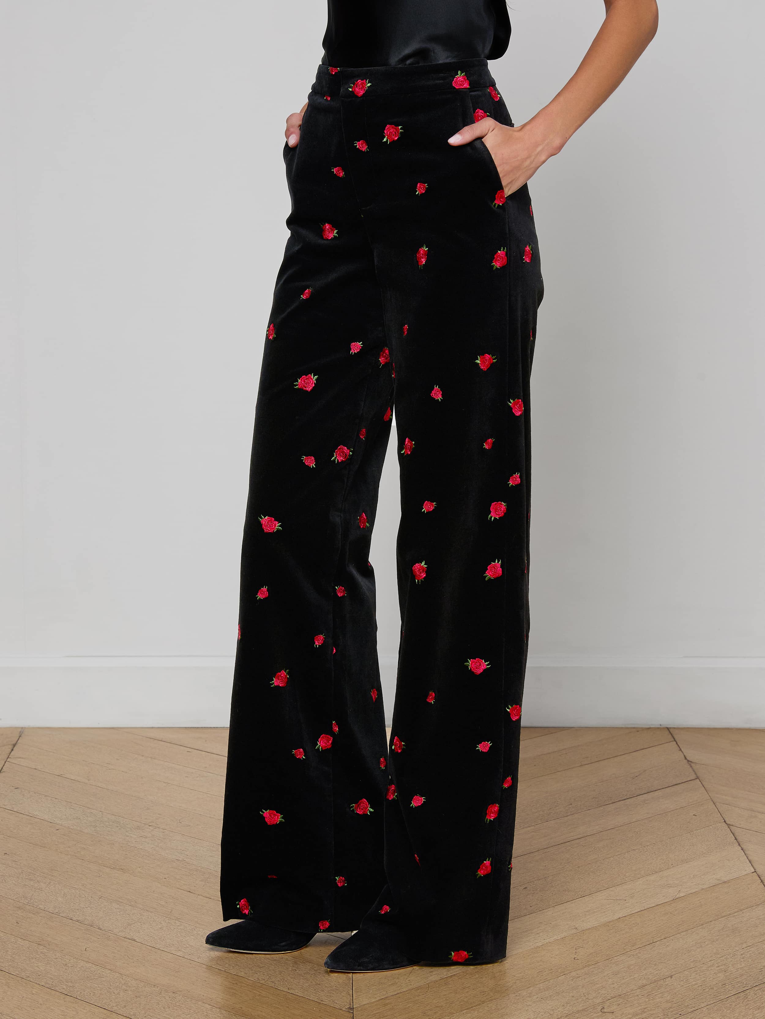 L'AGENCE - Livvy Velvet Trouser - Image 9