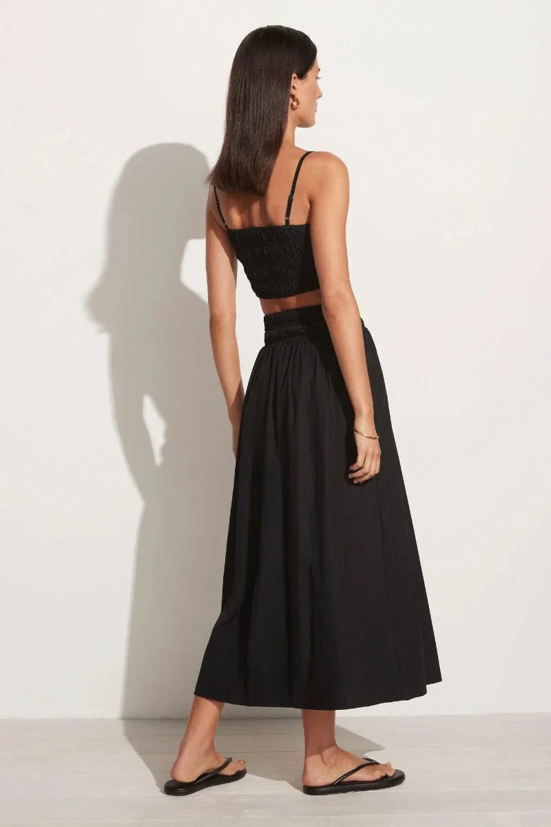 Faithfull - Liya Top Plain Black - Final Sale - Image 4