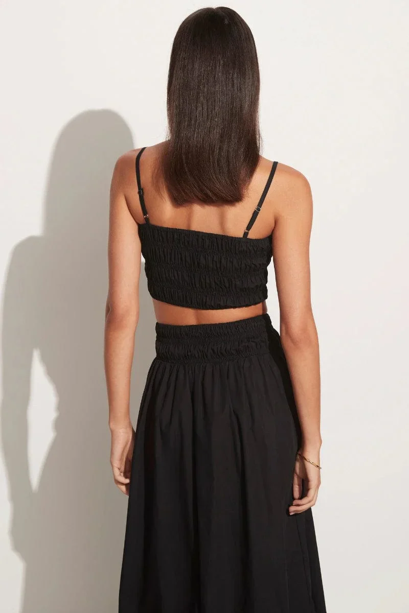 Faithfull - Liya Top Plain Black - Final Sale - Image 5