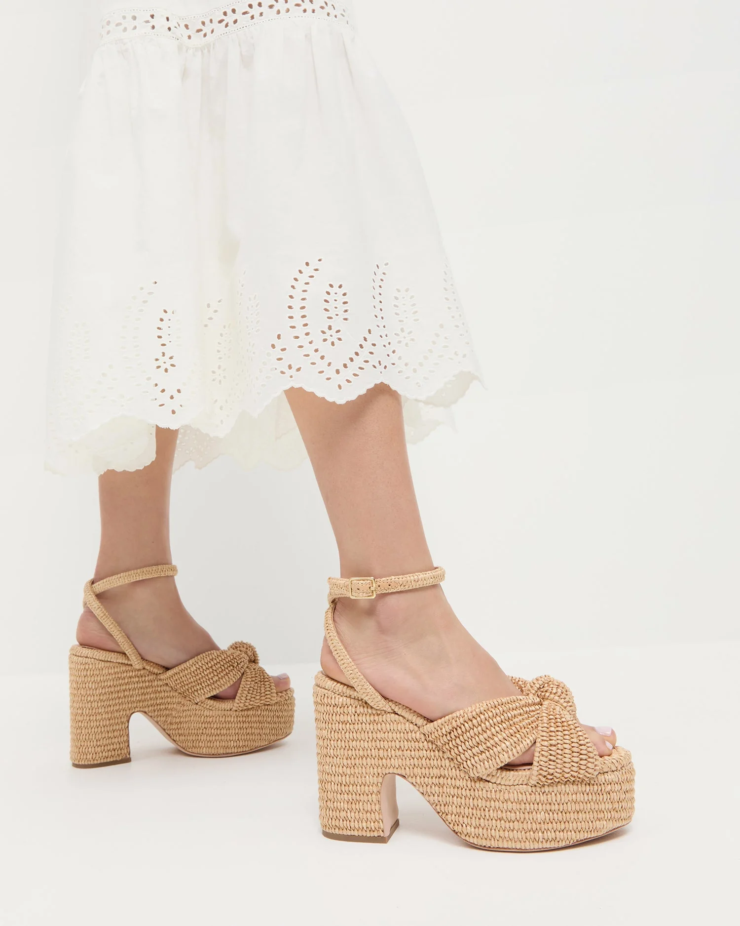 Loeffler Randall - Liza Natural Platform Sandal - Image 2