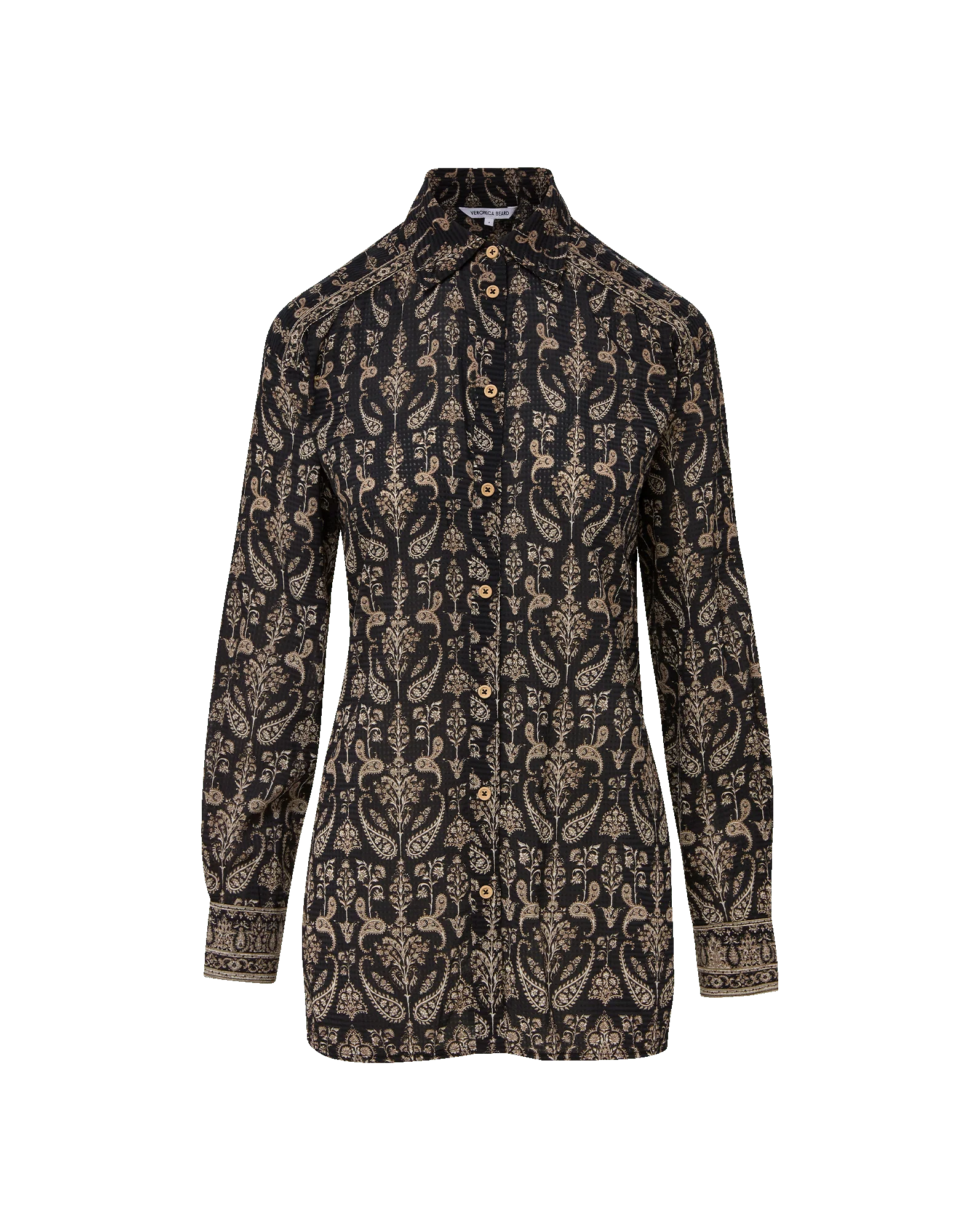 Veronica Beard - Lloyd Paisley Button - Down Shirt - Image 5