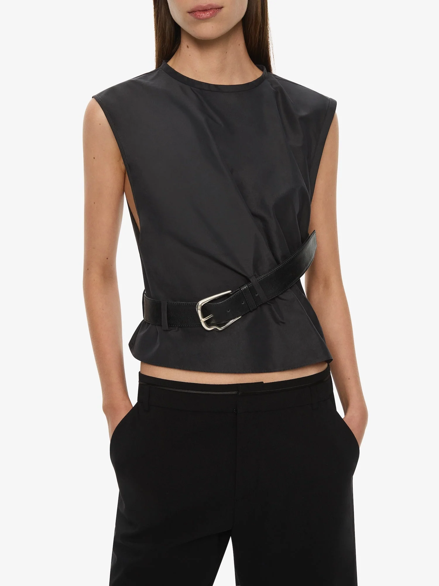 Christopher Esber - Locus Belted Taffeta Tank - Image 10