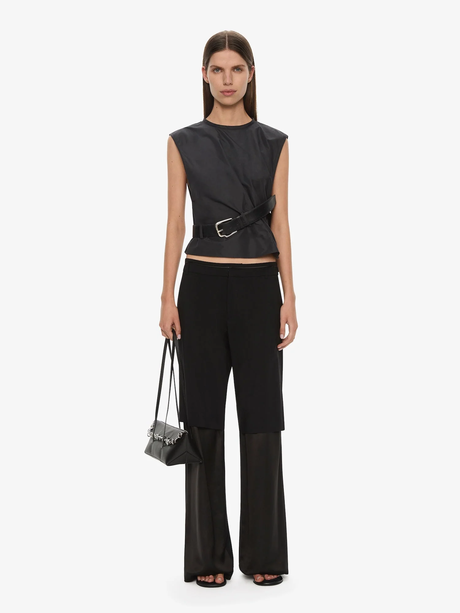 Christopher Esber - Locus Belted Taffeta Tank - Image 9