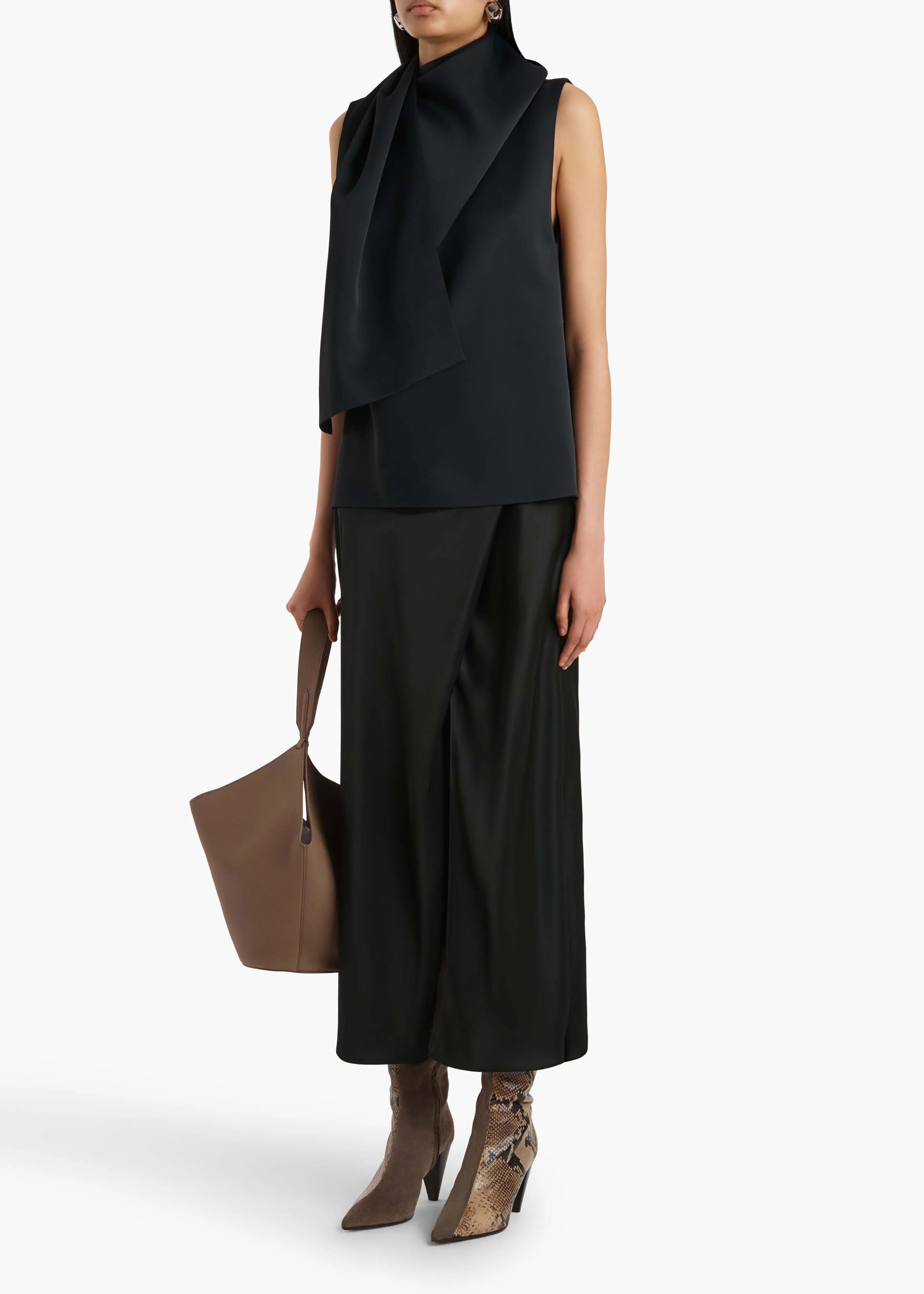 Khaite - Loe Top in Black - Image 8