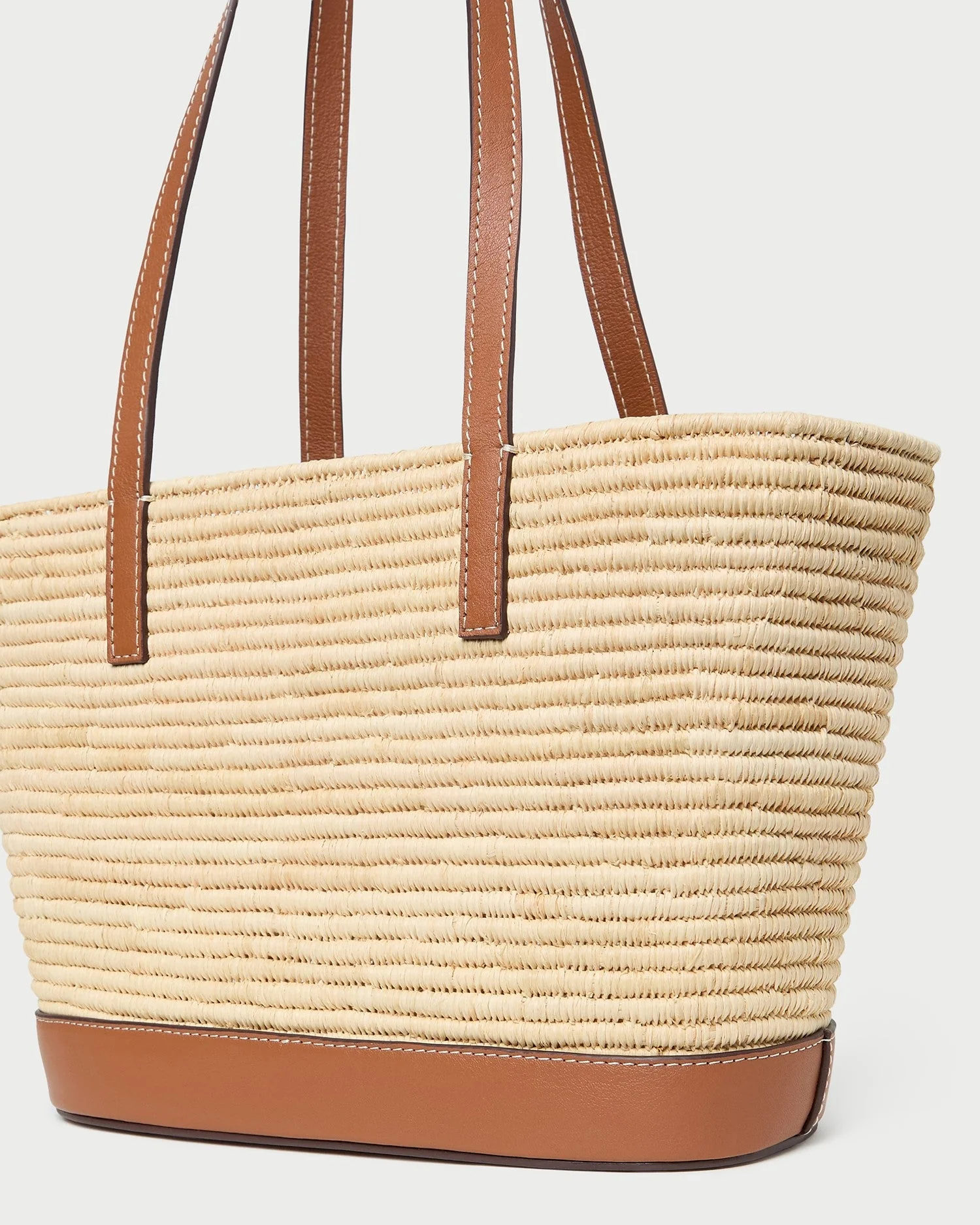 Loeffler Randall - Adler Natural/Cognac Mini Tote - Image 2