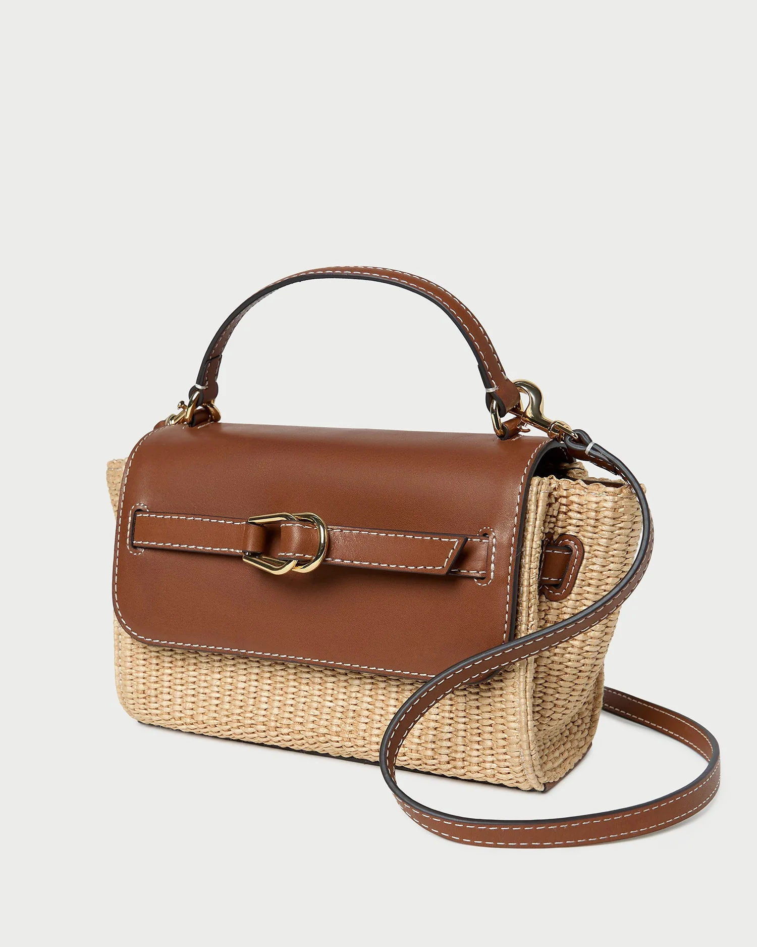 Loeffler Randall - Alexei Natural/Cacao Crossbody - Image 2