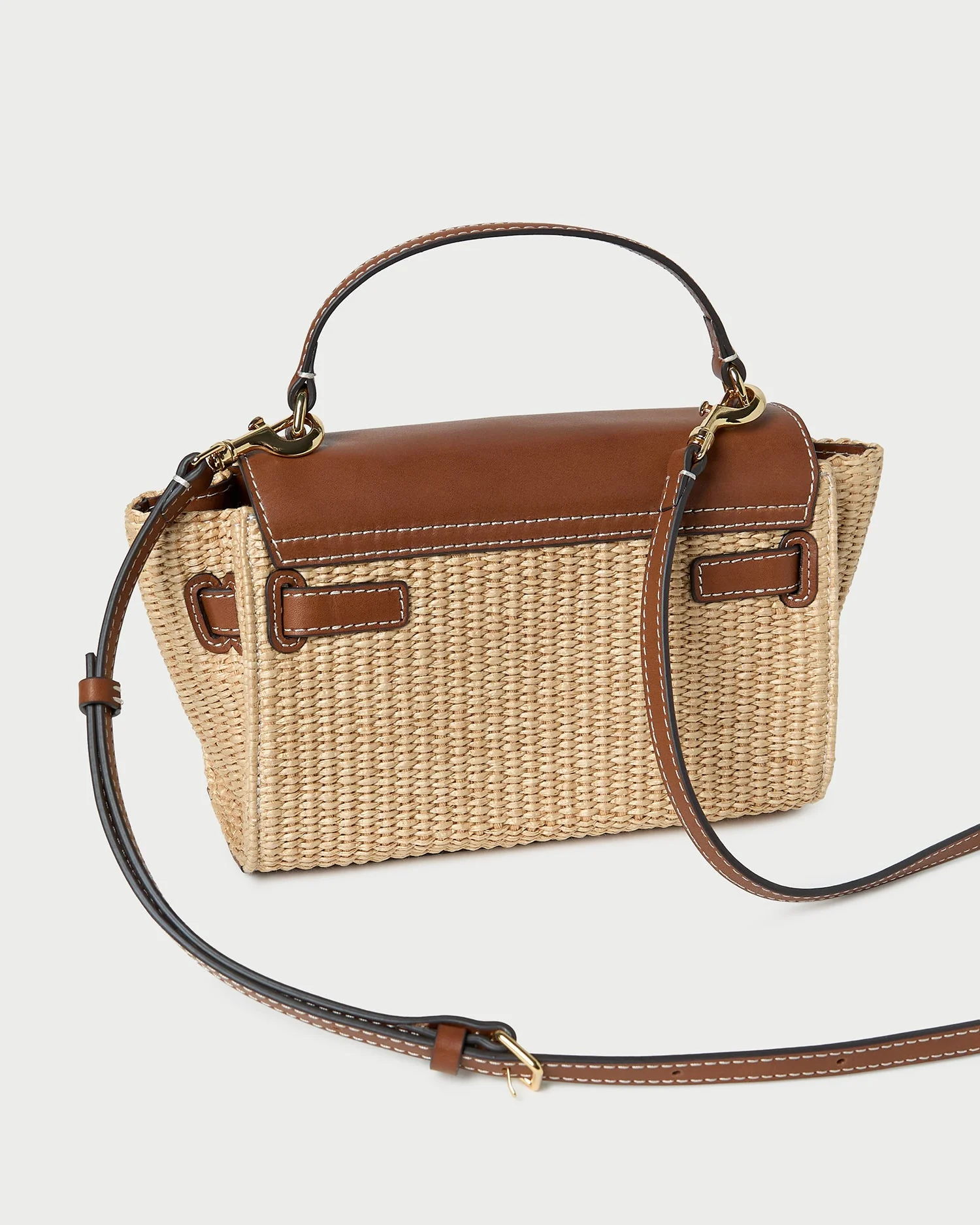 Loeffler Randall - Alexei Natural/Cacao Crossbody - Image 3
