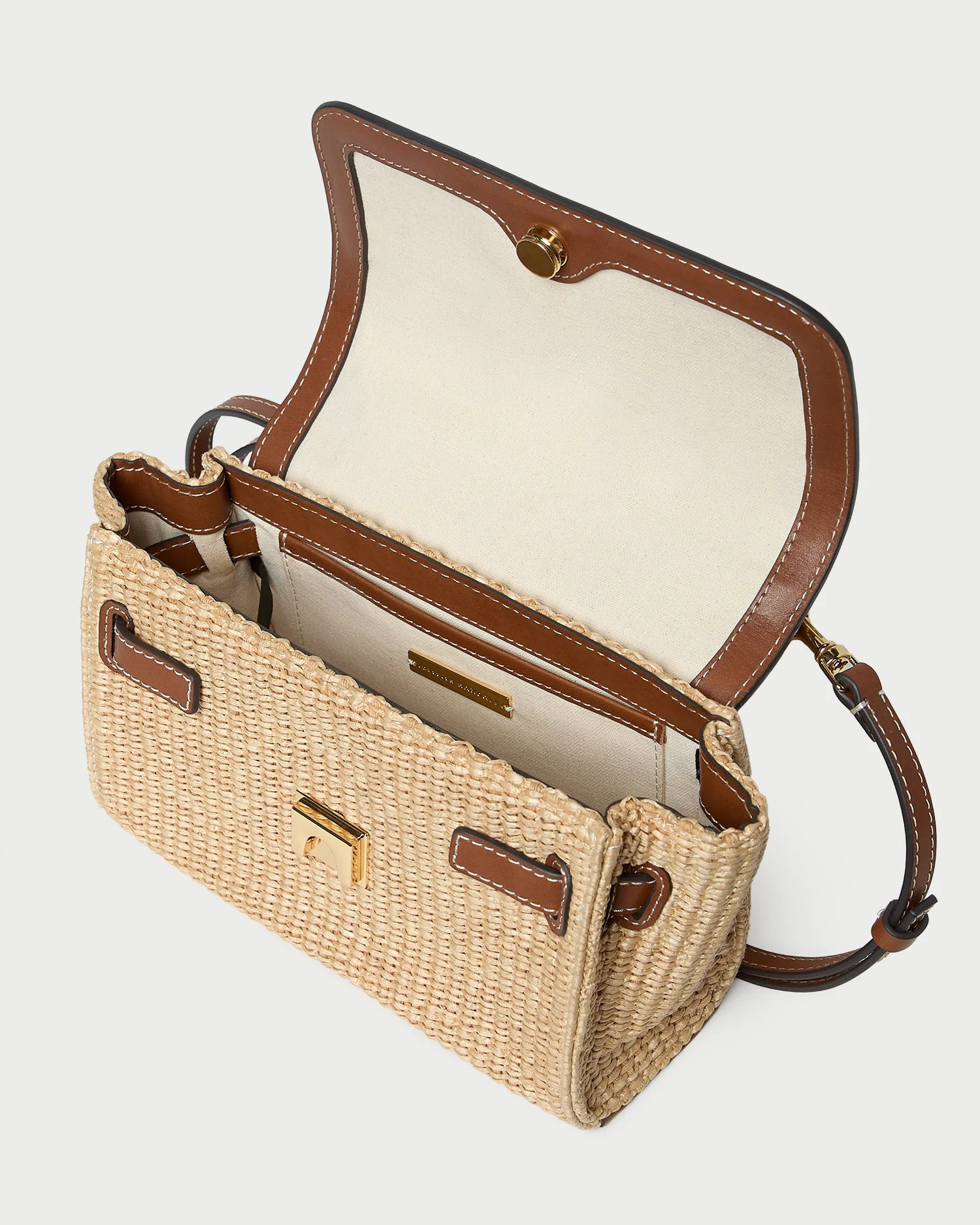 Loeffler Randall - Alexei Natural/Cacao Crossbody - Image 4