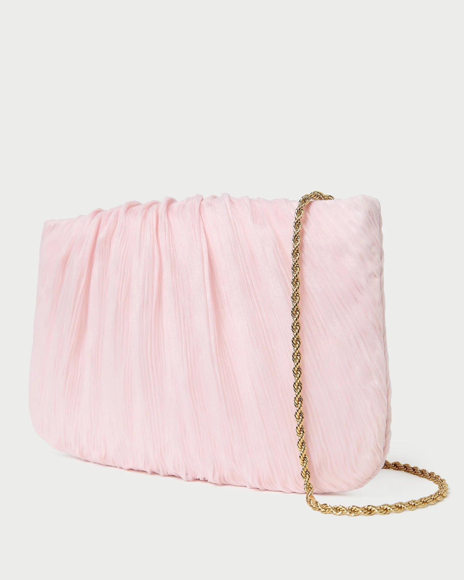 Loeffler Randall - Brit Pink Flat Pleated Clutch - Image 3