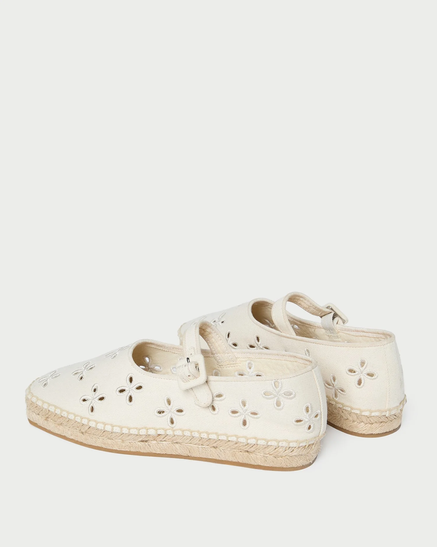 Loeffler Randall - Clover Natural Embroidered Espadrille - Image 4