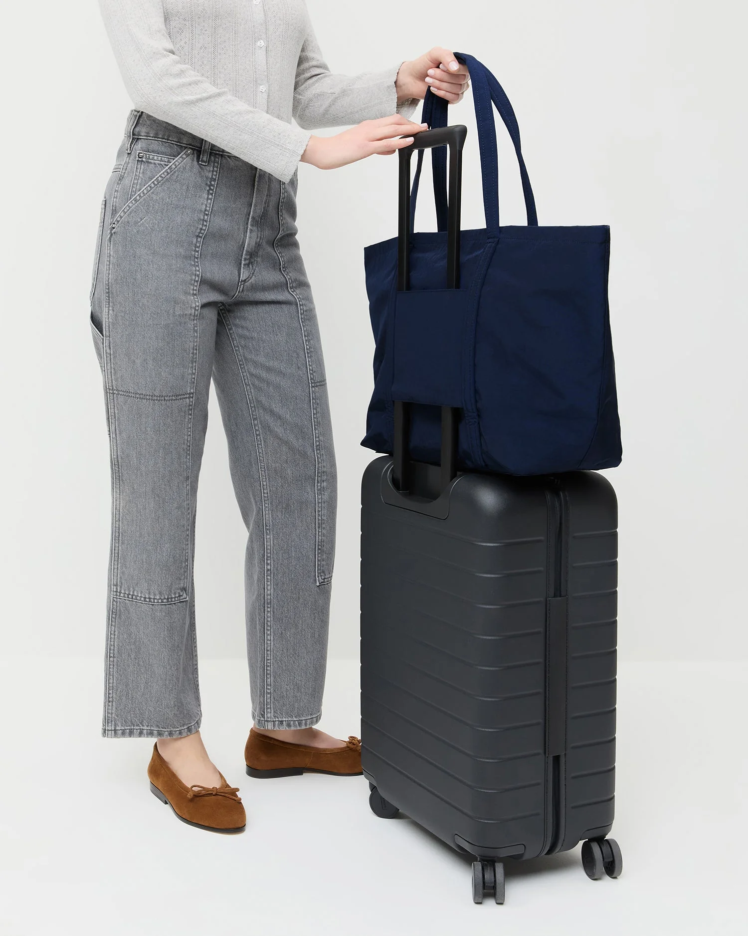 Loeffler Randall - Dina Navy Travel Tote - Image 7