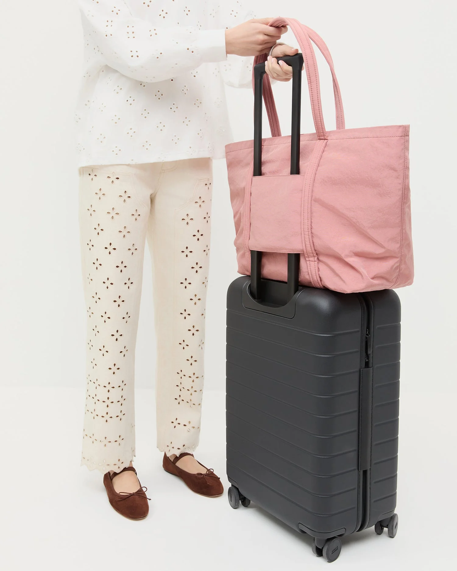 Loeffler Randall - Dina Pink Travel Tote - Image 5