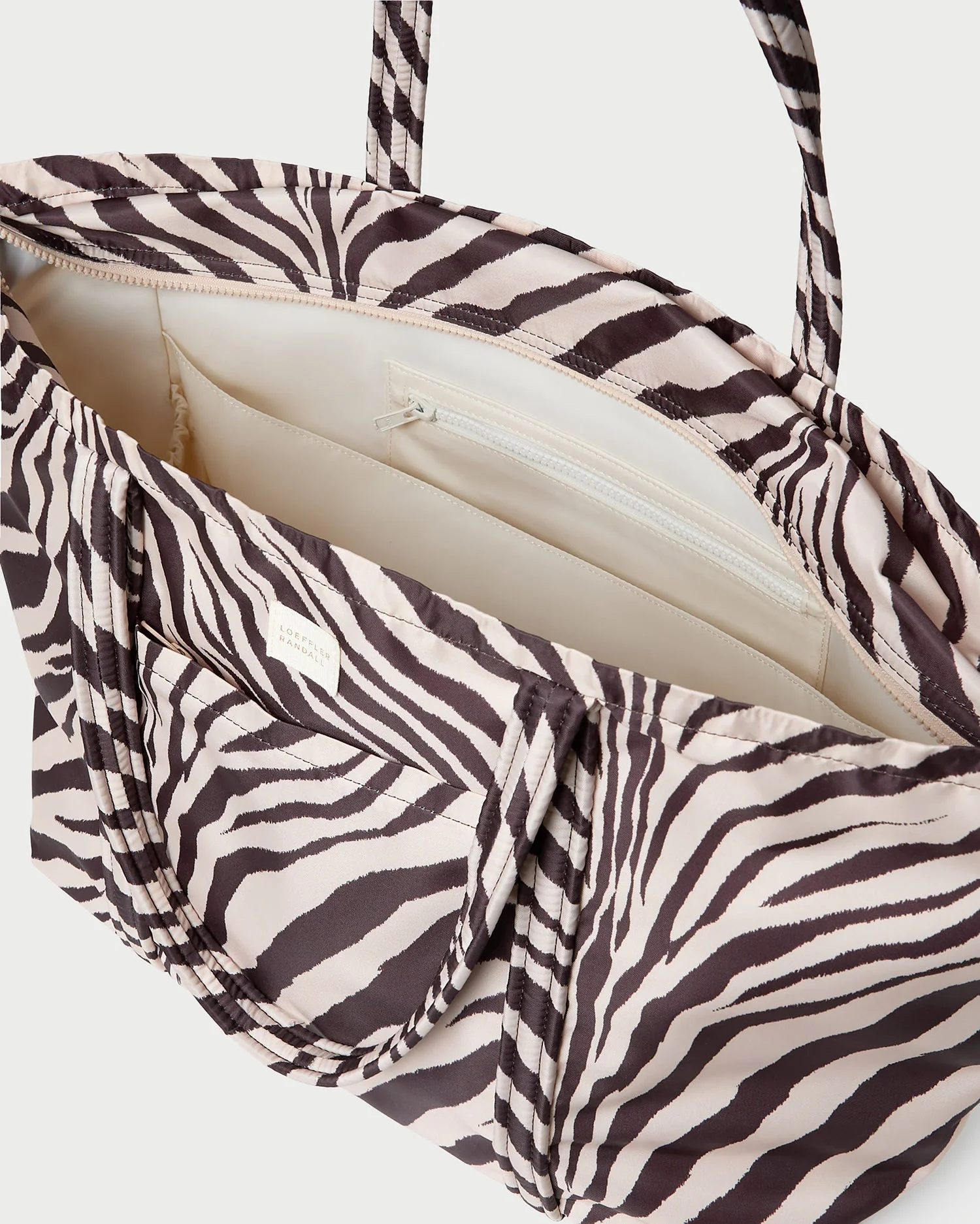 Loeffler Randall - Dina Zebra Travel Tote - Image 4
