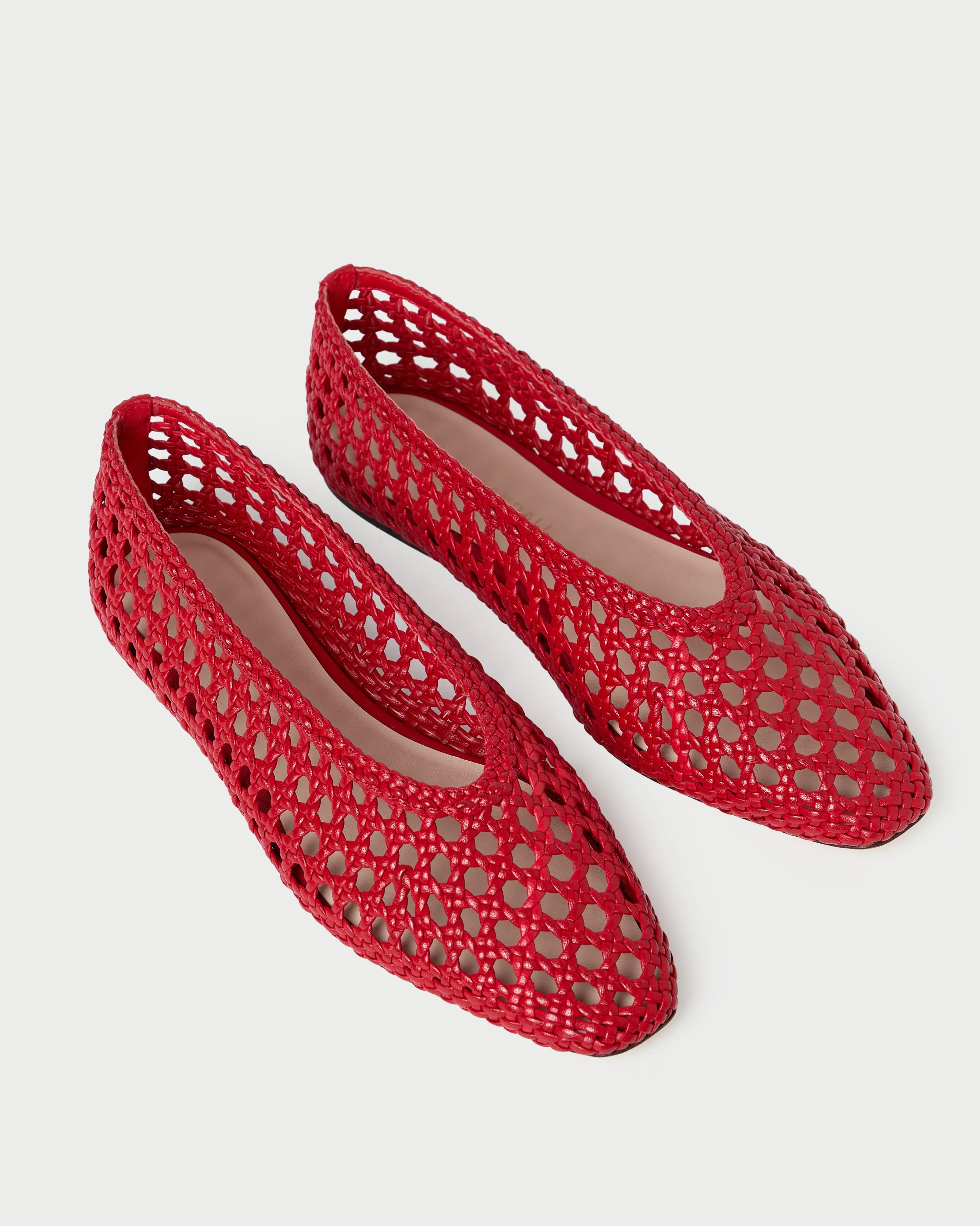 Loeffler Randall - Emery Red Ballet Flat - Image 4