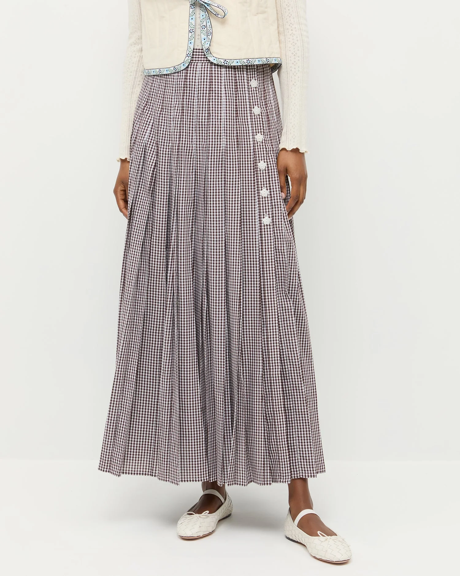 Loeffler Randall - Emlyn Midi Skirt